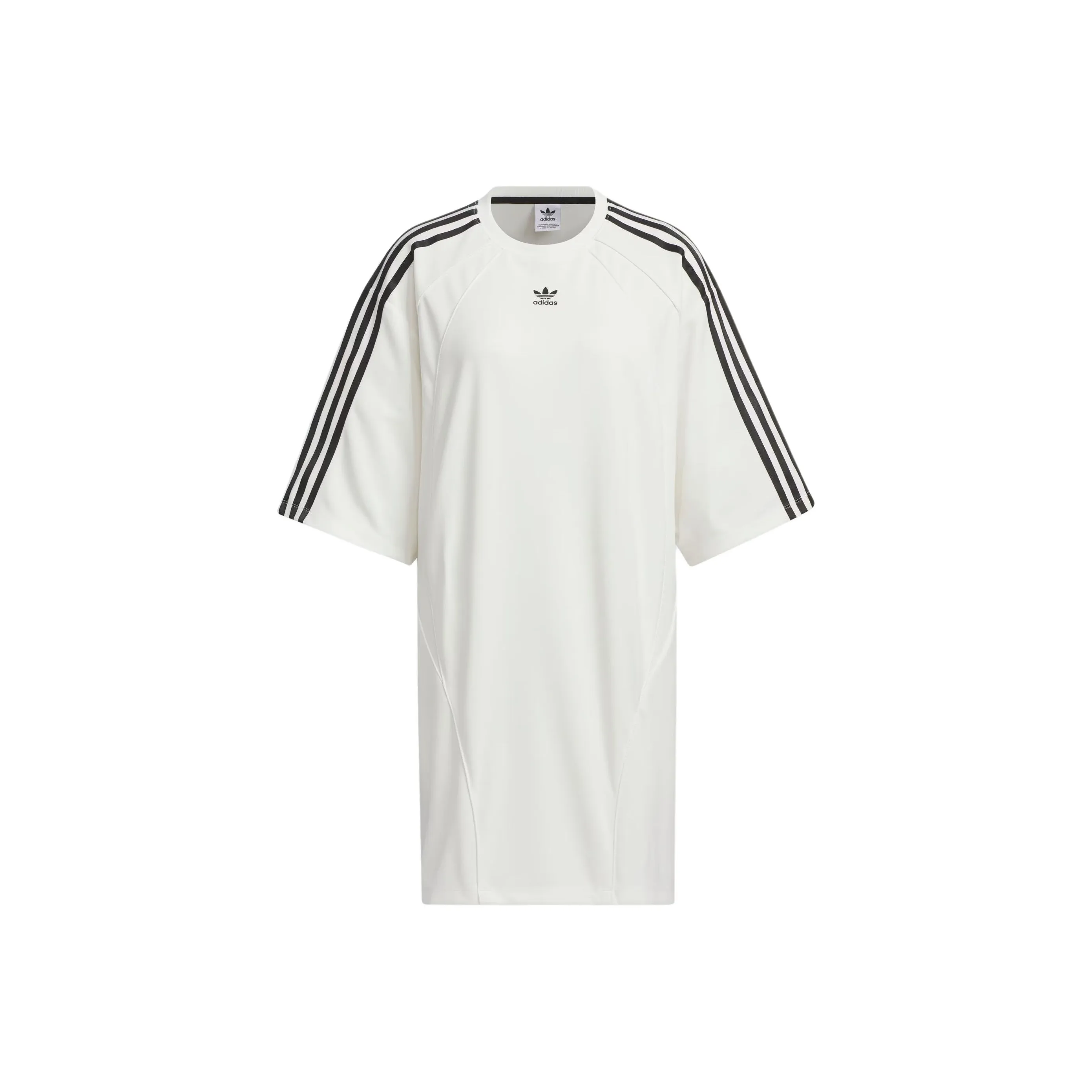 Adidas Originals Oversized TeeTEE DRESS Short-Sleeved Dresses Women's White