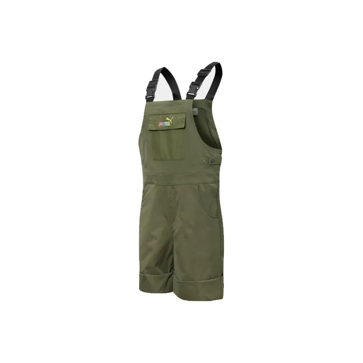 PUMA Basic Комбинезоны Женские Темно-зеленый мох