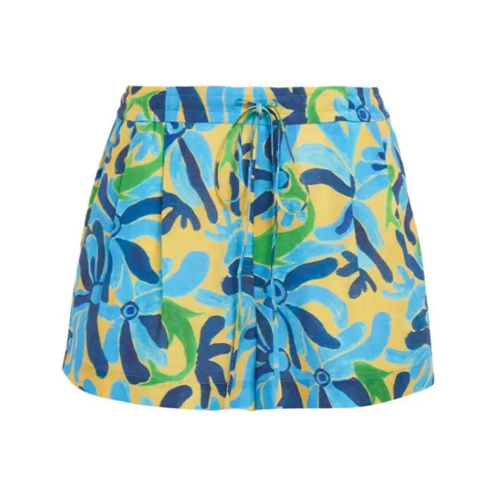 MARNI Abstract print Drawstring Shorts