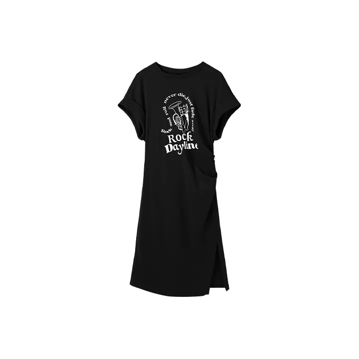 DIALOGUE Short Sleeved Dresses Women's