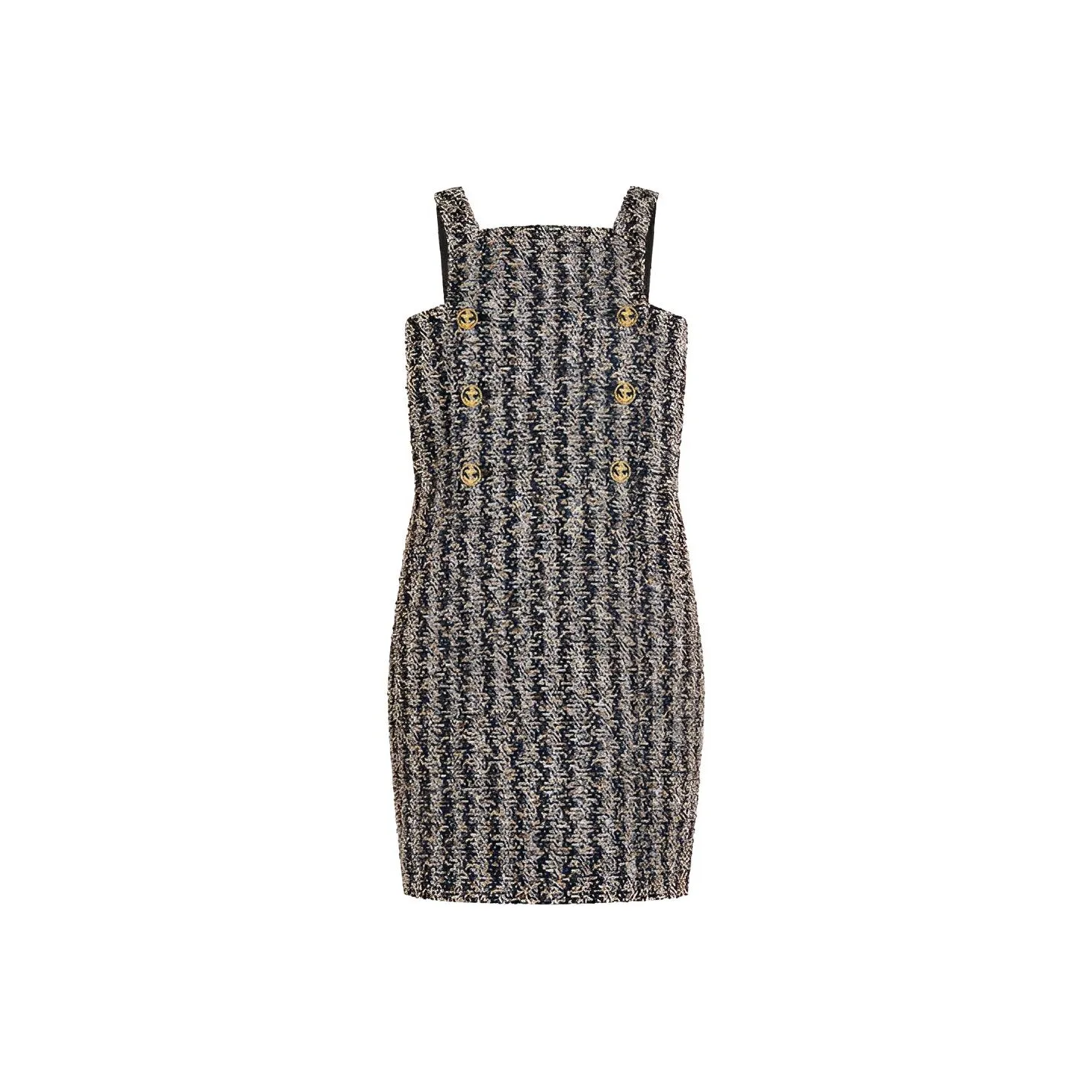 LOUIS VUITTON SS21 Sleeveless Dress Women's Gray