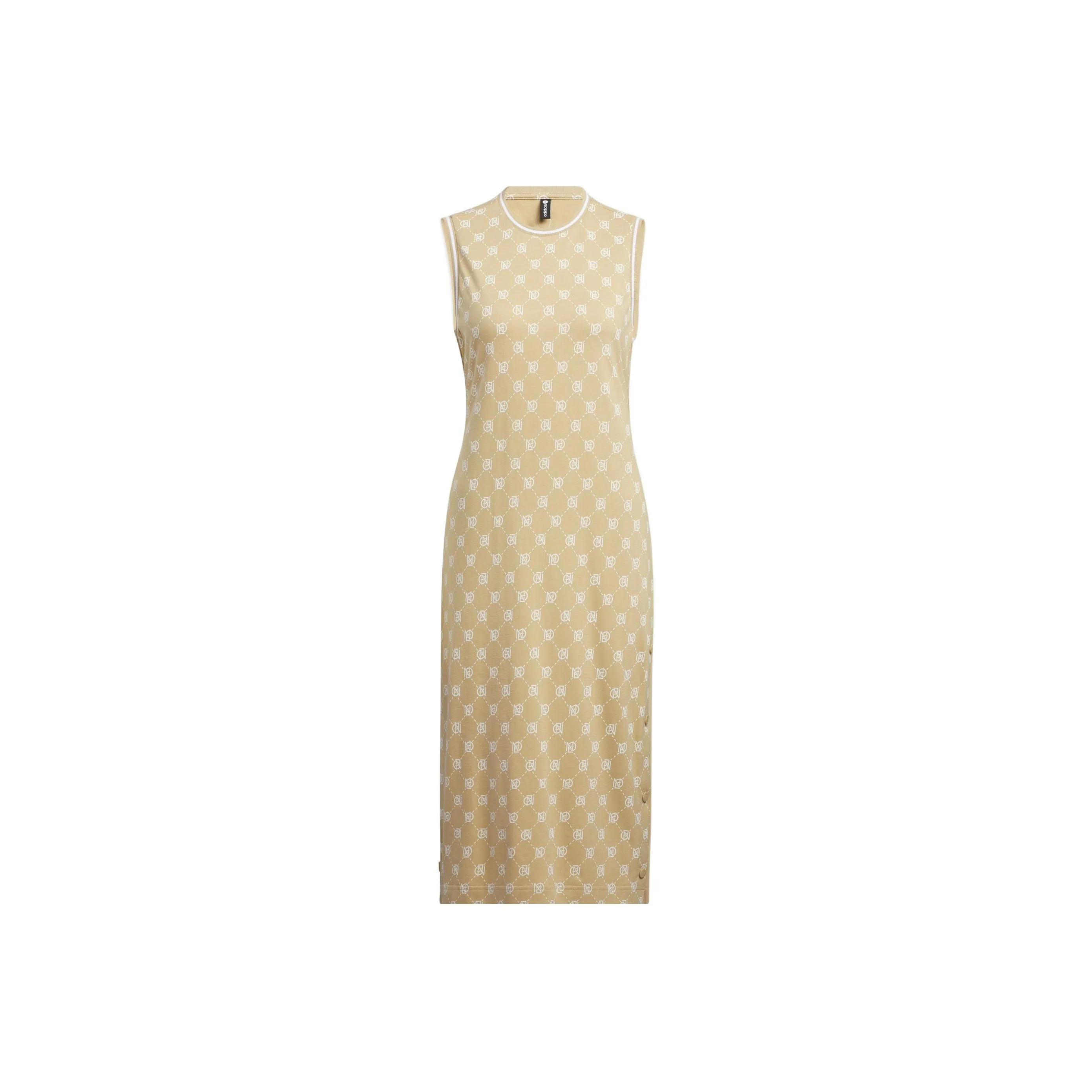 Adidas Neo Sleeveless Dress Women's Beige