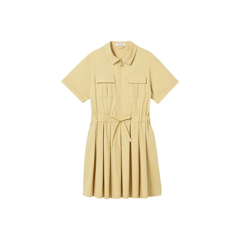 LACOSTE Short Sleeved Dresses Women's