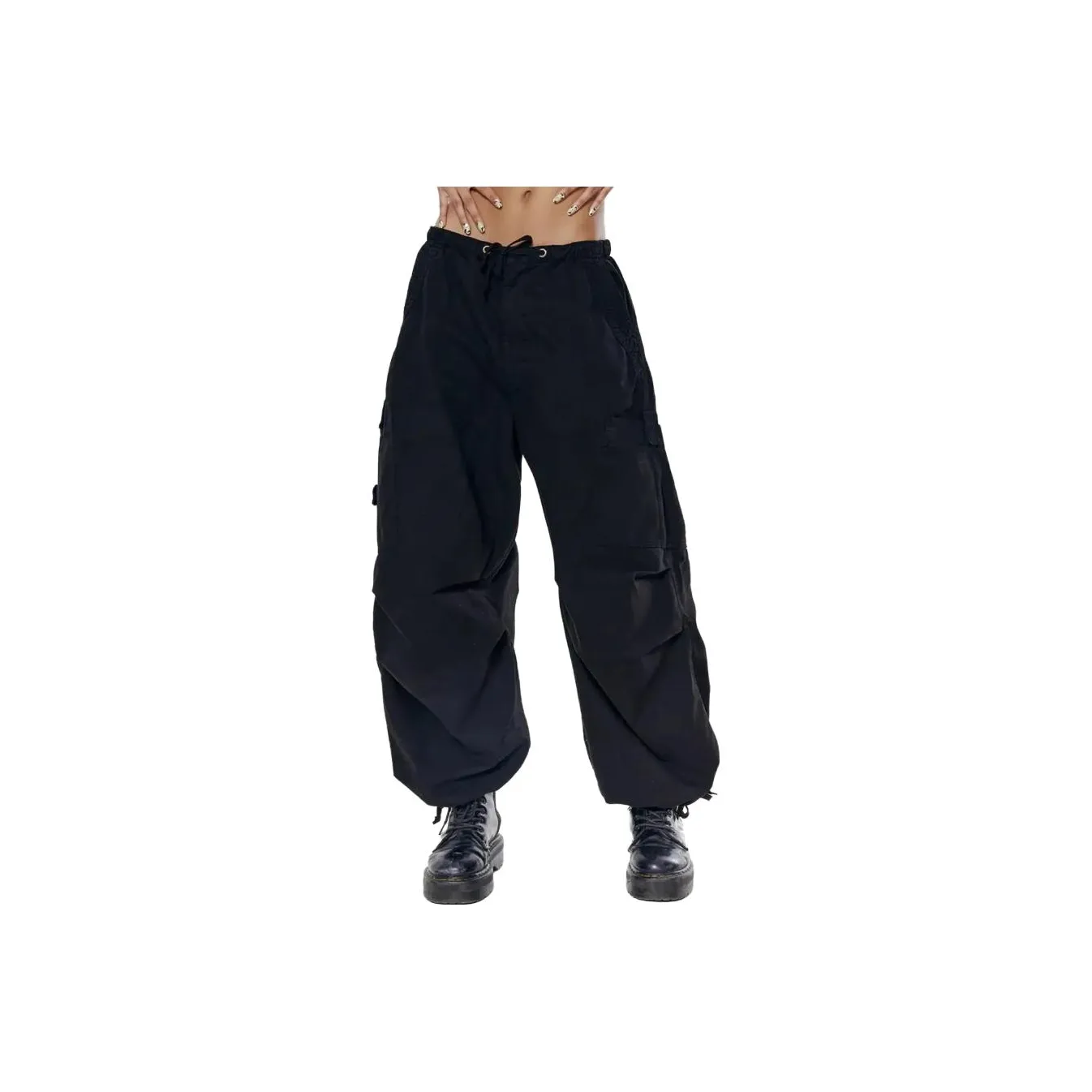Jaded London Cargo Pants Women's Black