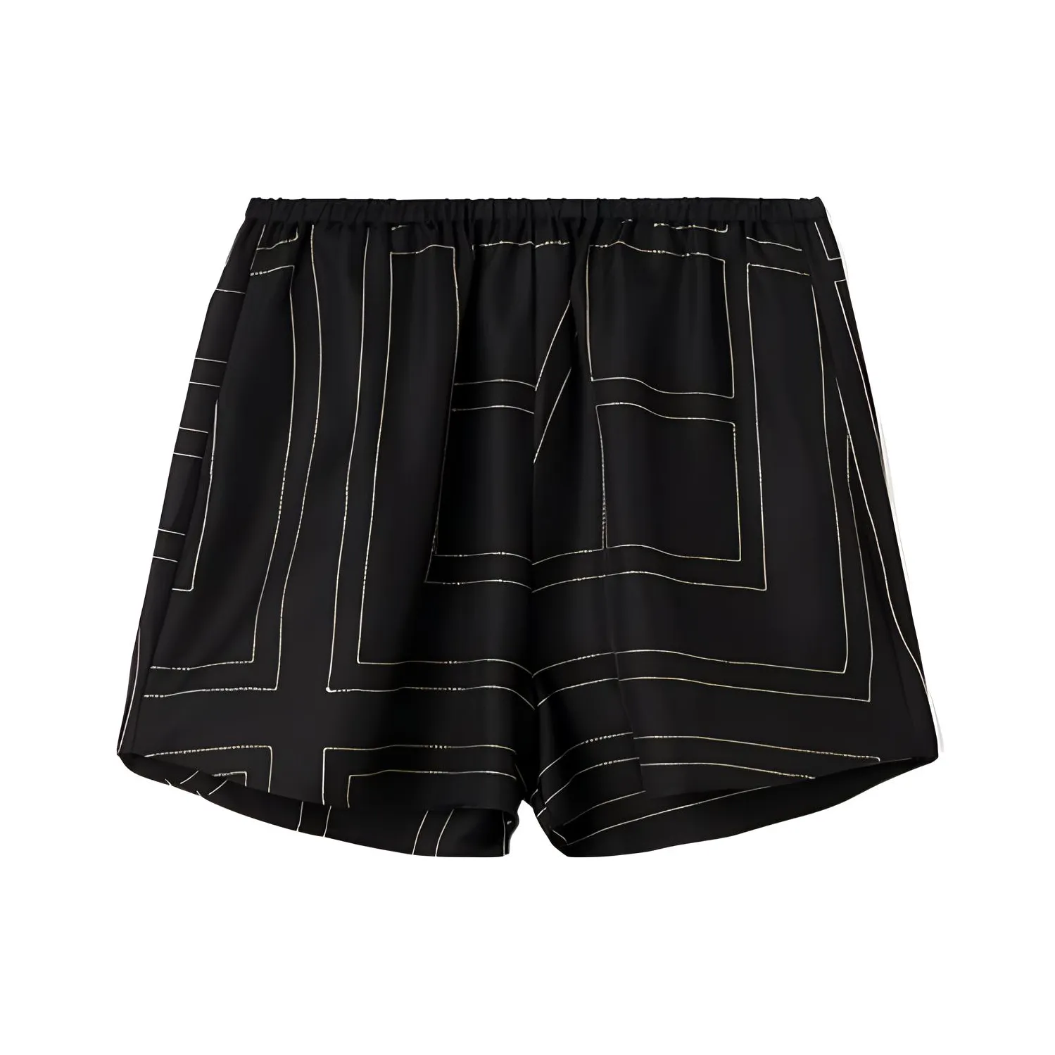 TOTEME Черные Женские Повседневные Шорты