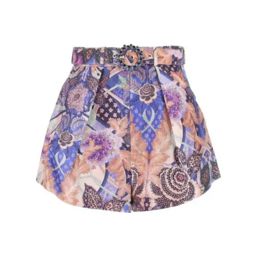 Zimmermann Многоцветные Женские Повседневные Шорты
