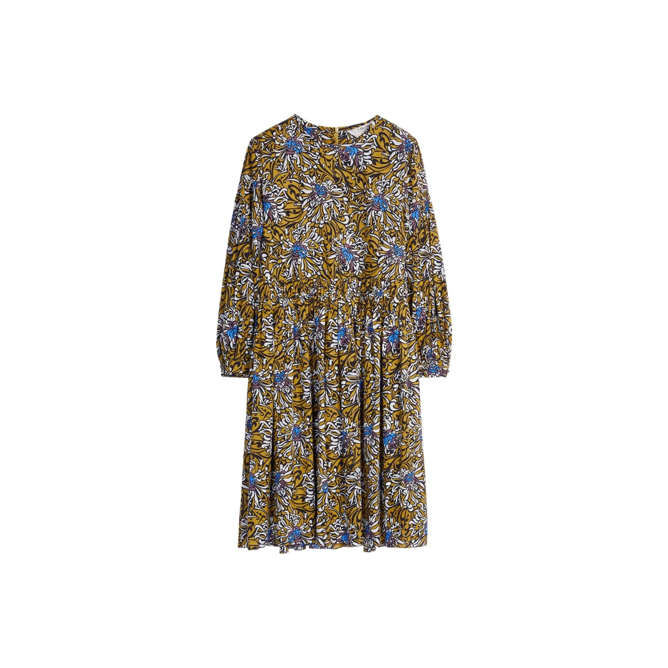 MaxMara Long Sleeved Dress Women's Multicolor