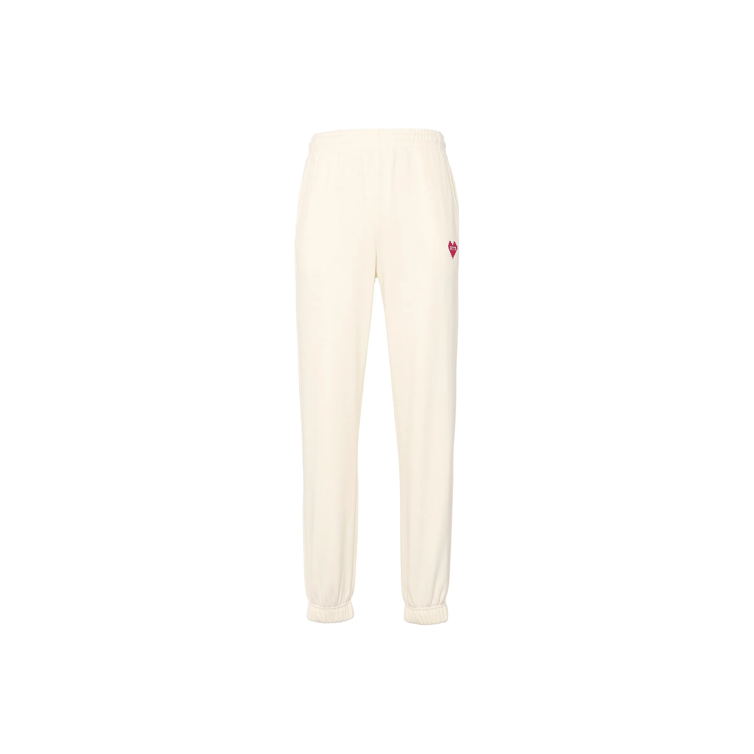 ANTA Life Collection Knitted Sweatpants Women's Papyrus White