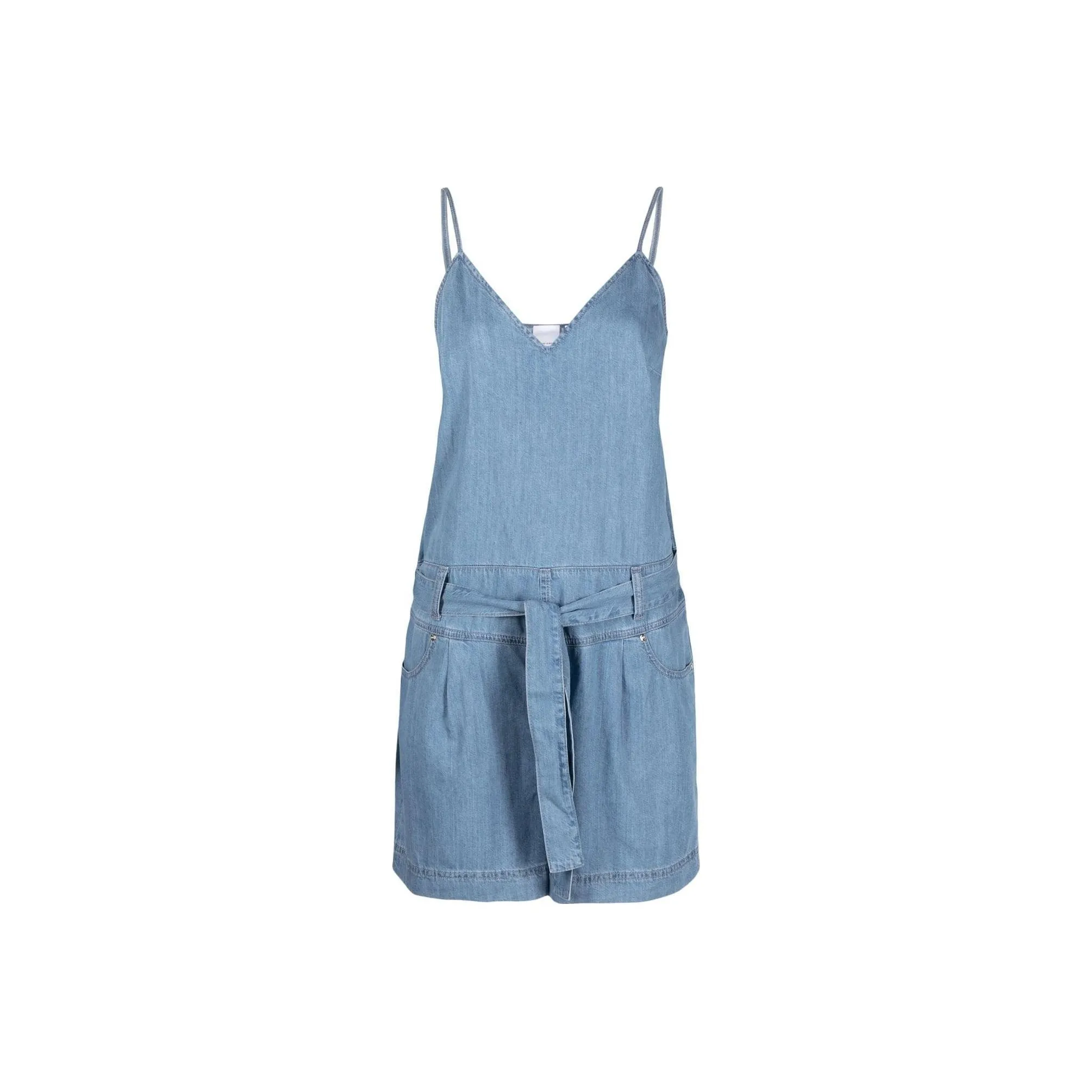 PINKO SS23 Комбинезон Женский Светло-Синий