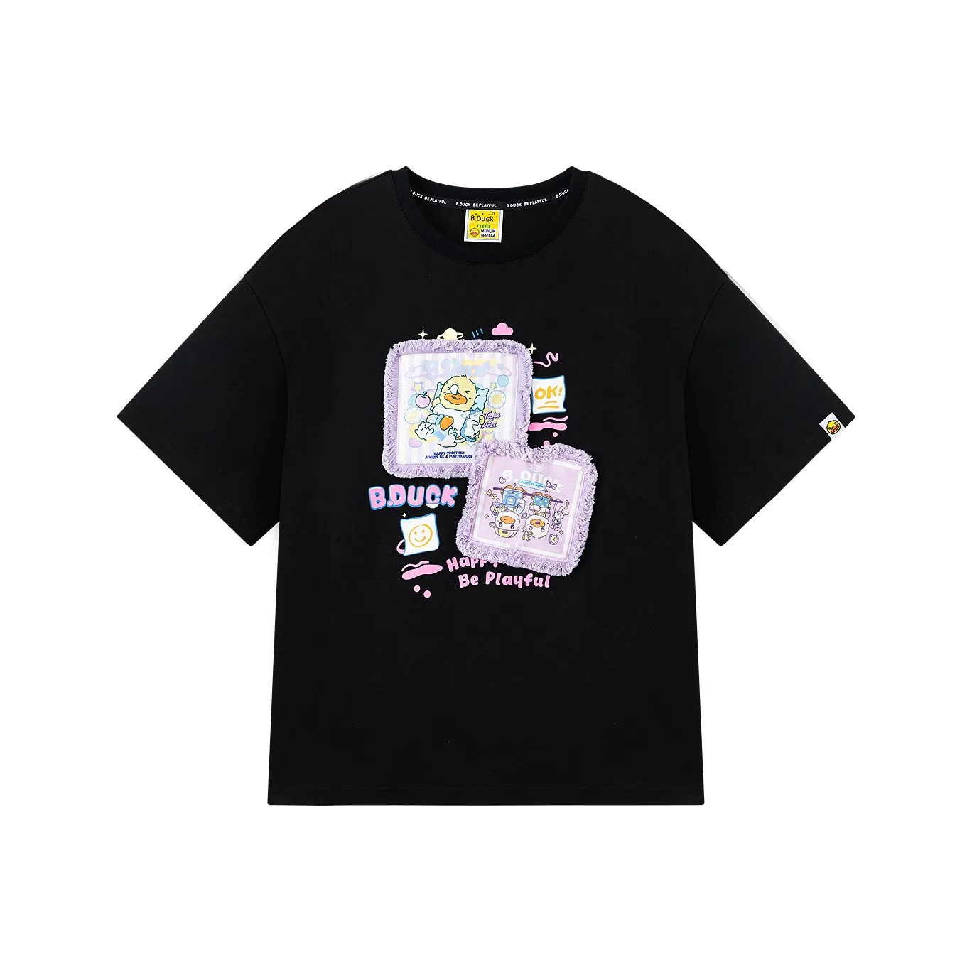 B.Duck Черные Женские Футболки