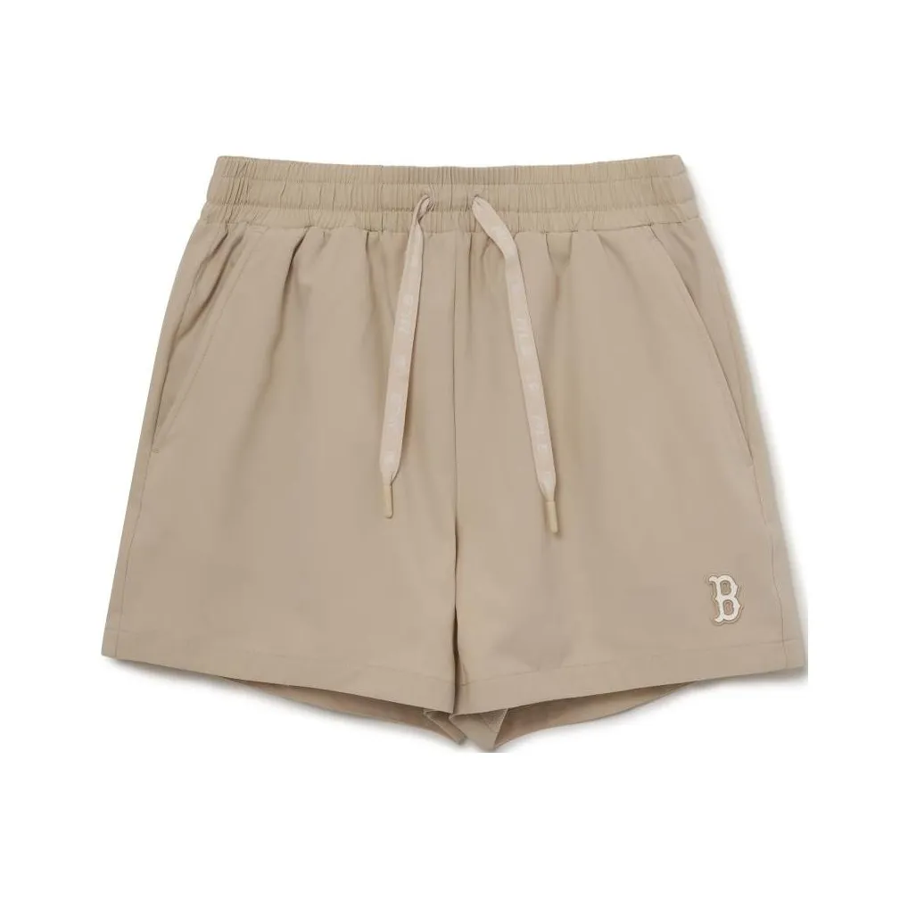 MLB Boston Red Sox Casual Shorts Women's Light Brown