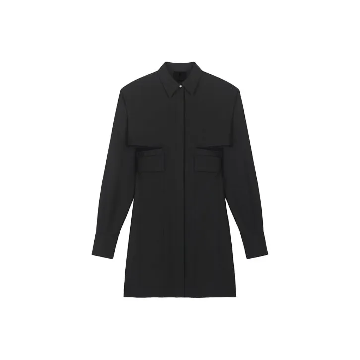 Givenchy Cut-Out Shirt Dress
