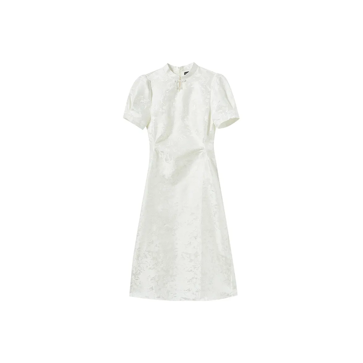 WESTLINK Короткое платье с короткими рукавами женское абрикосового цвета