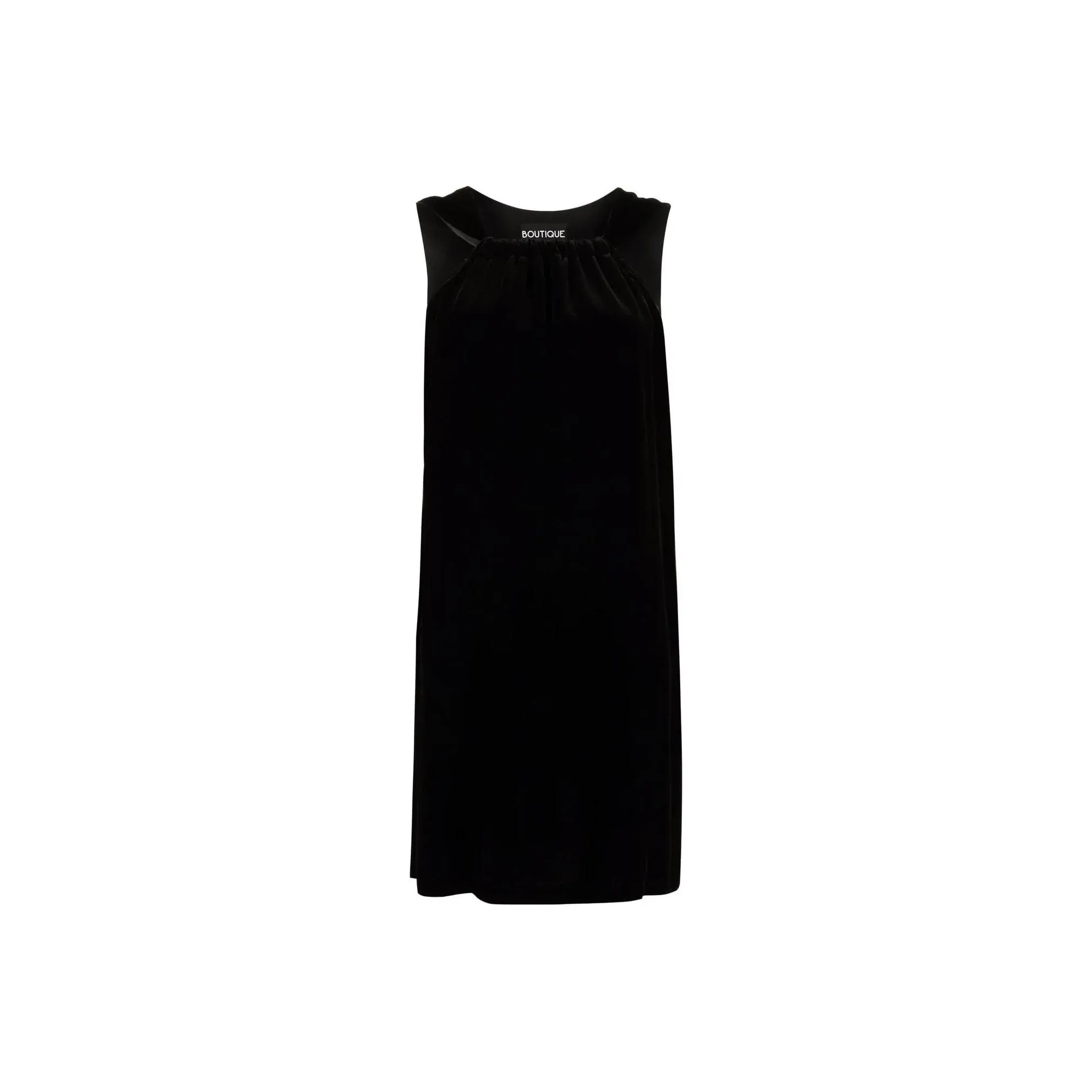 Boutique MOSCHINO Sleeveless Shift Mini Dress