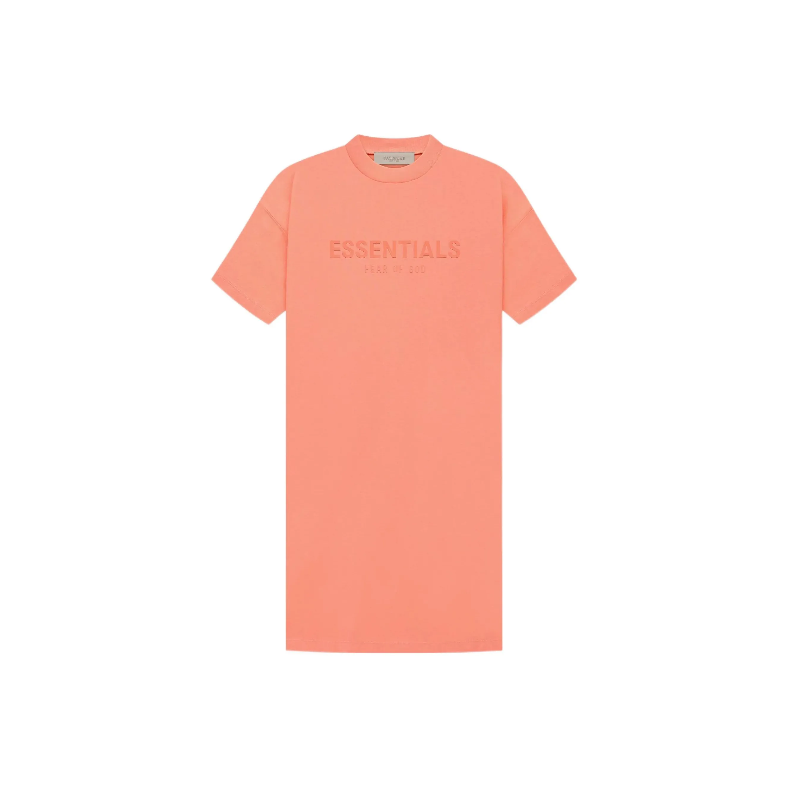 Relaxed fit for comfort Tee Dress 'Coral'