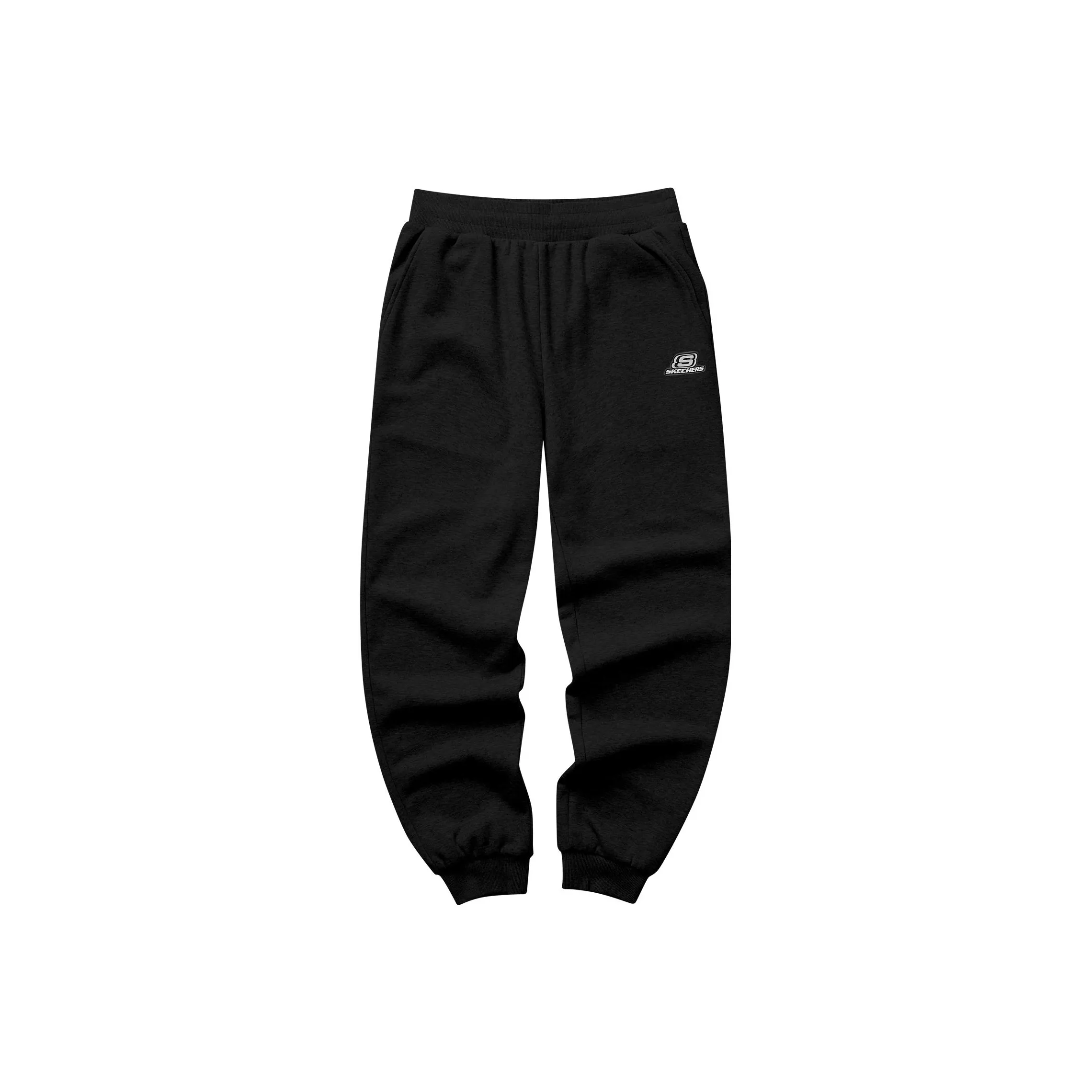 Skechers Colorful Knitted Sweatpants Women's Carbon Black