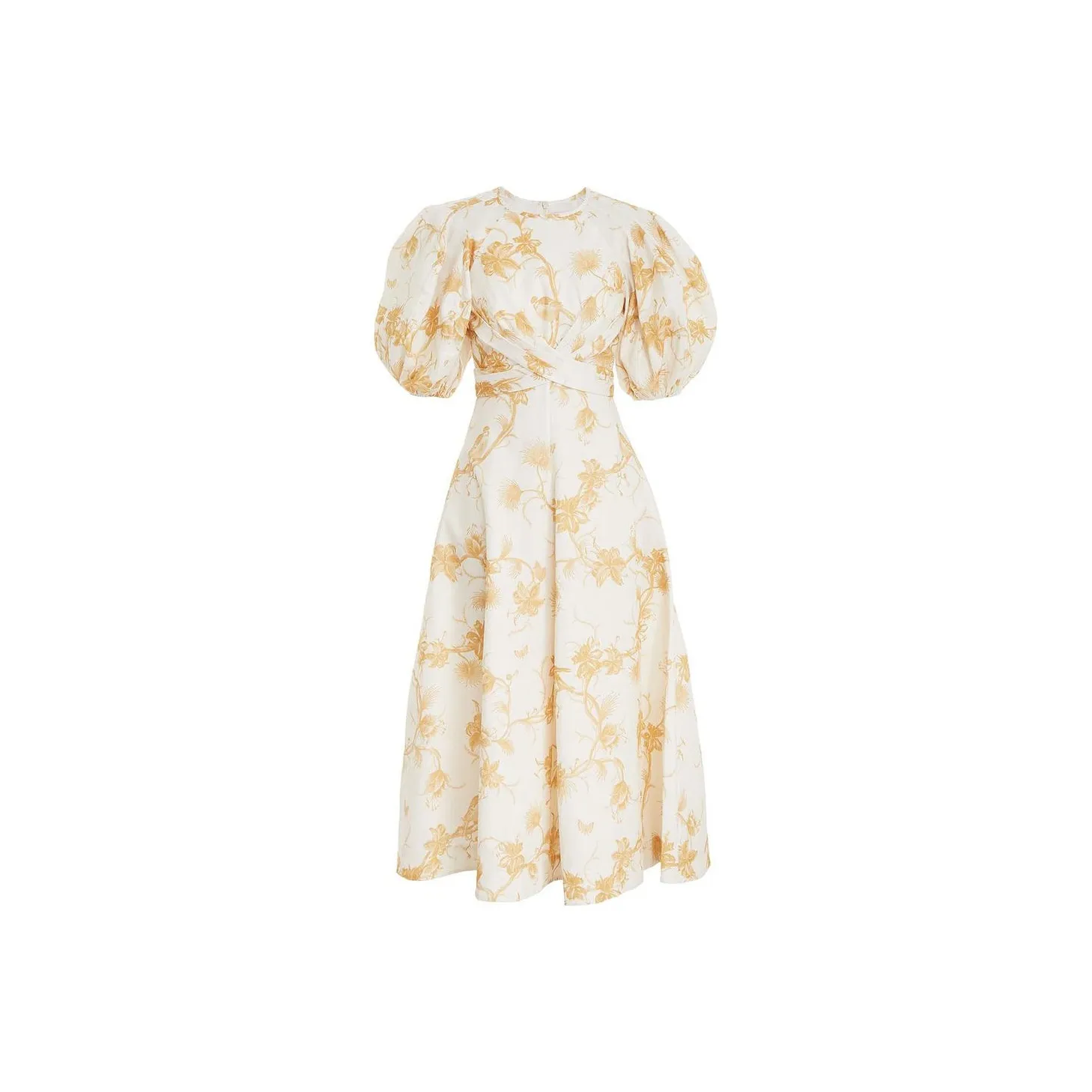 Zimmermann Short-Sleeved Dresses Women's Tan