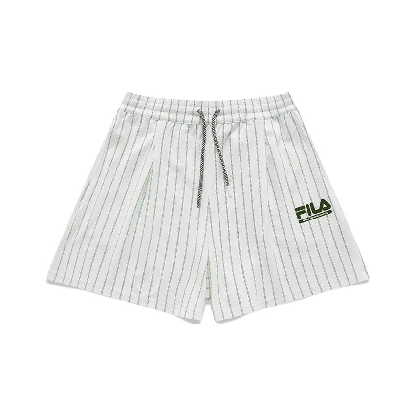 FILA FUSION x White Mountaineering FILA FUSION X WM White Mountain Collaboration Casual Cropped Women's Sports White