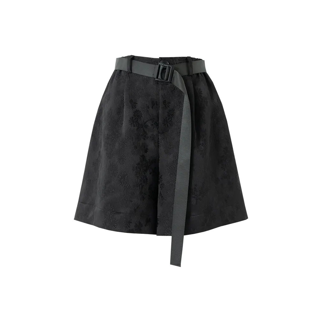 SOON FLOWER Повседневные шорты Женские Черные