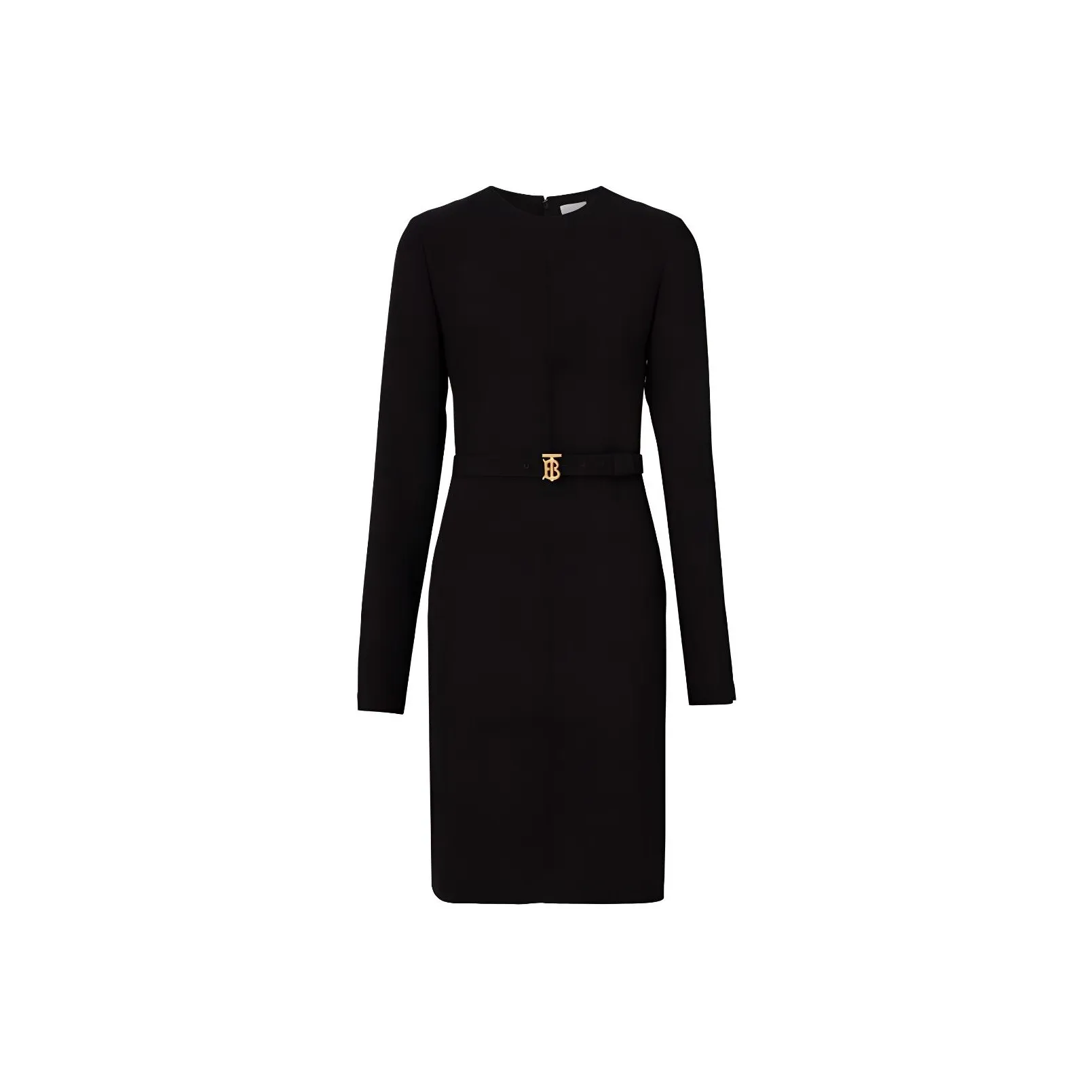 Burberry FW22 Long Sleeved Dress Women's Black