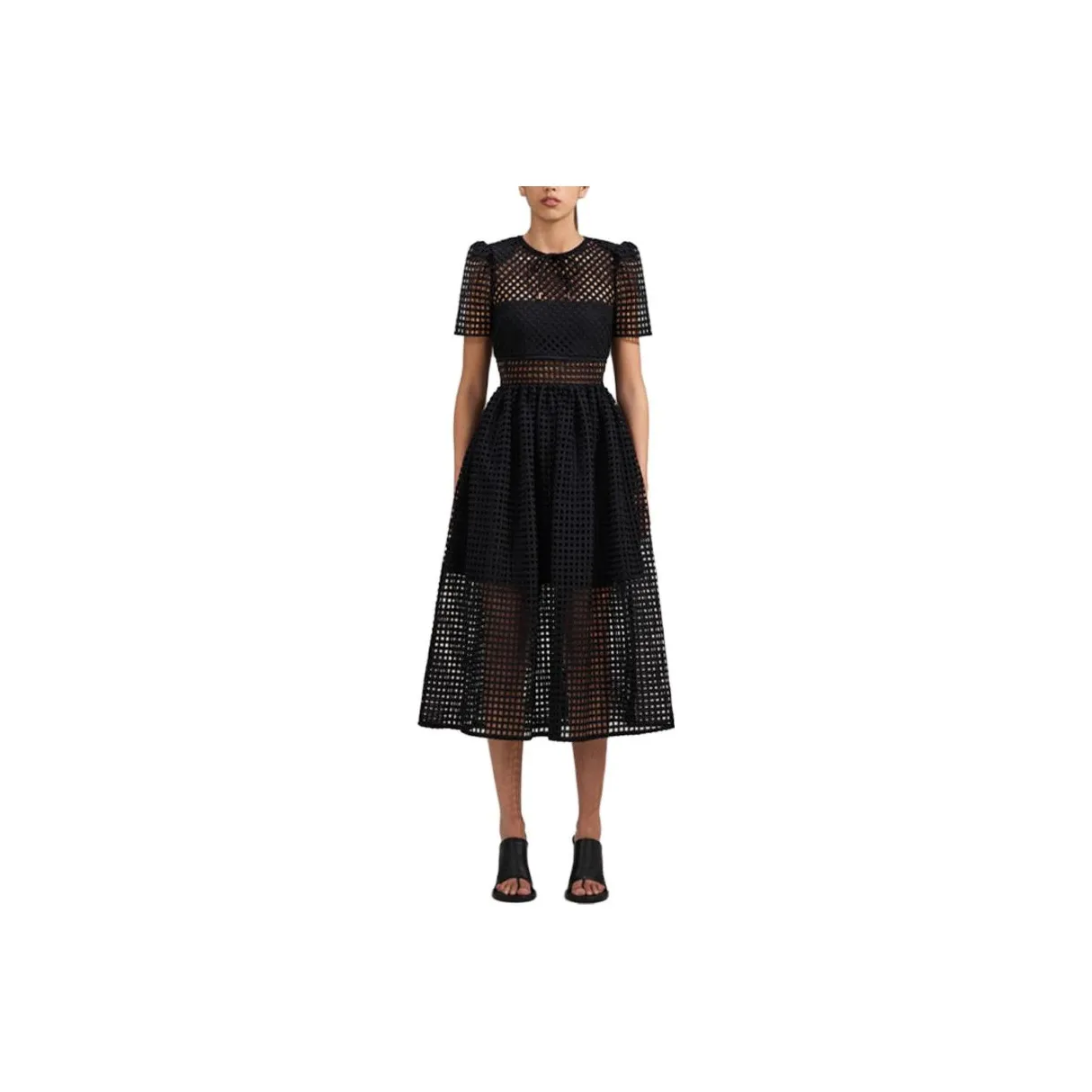 Self portrait Short Sleeved Dress Women's