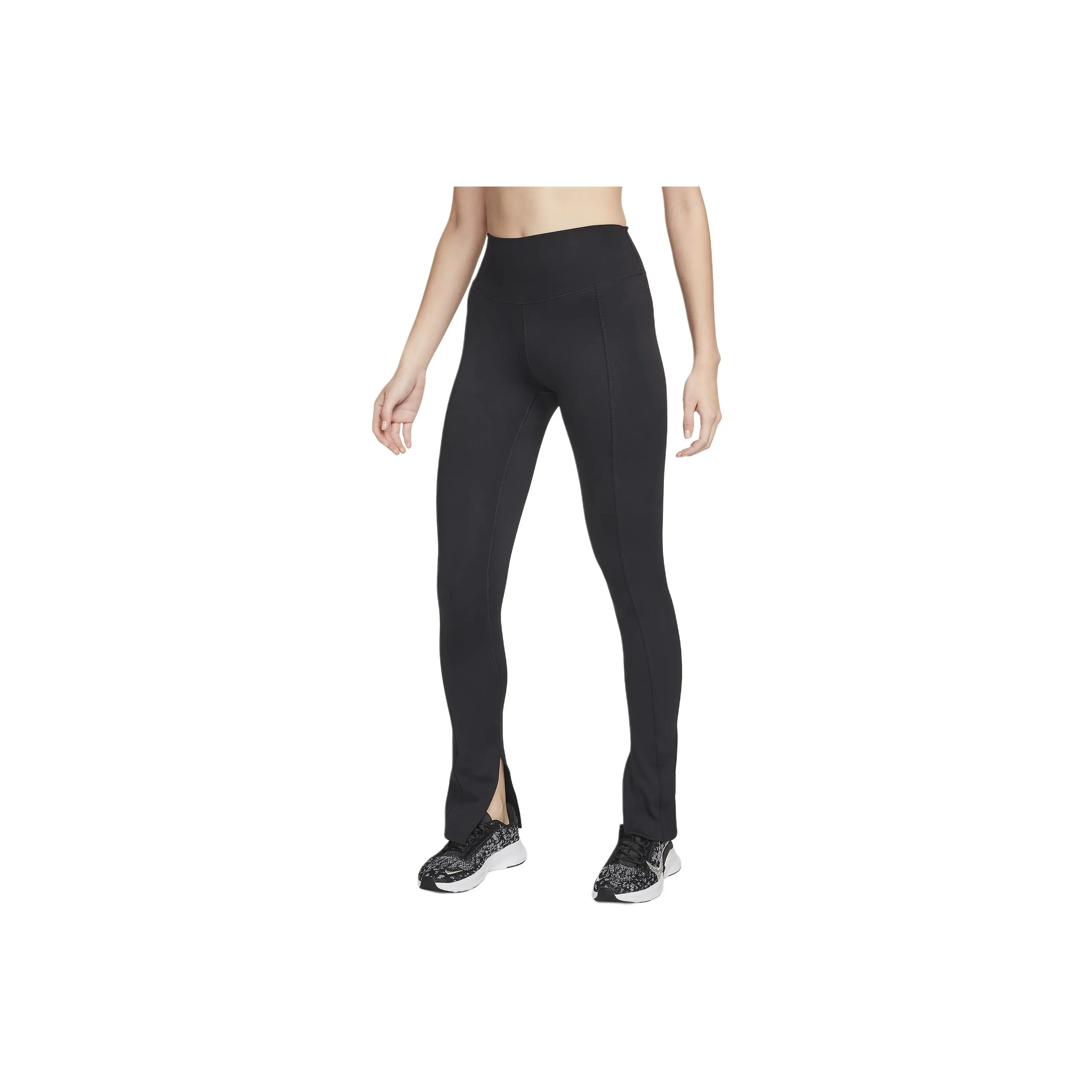 Nike One Women's High Waisted Full Length Split Hem Leggings