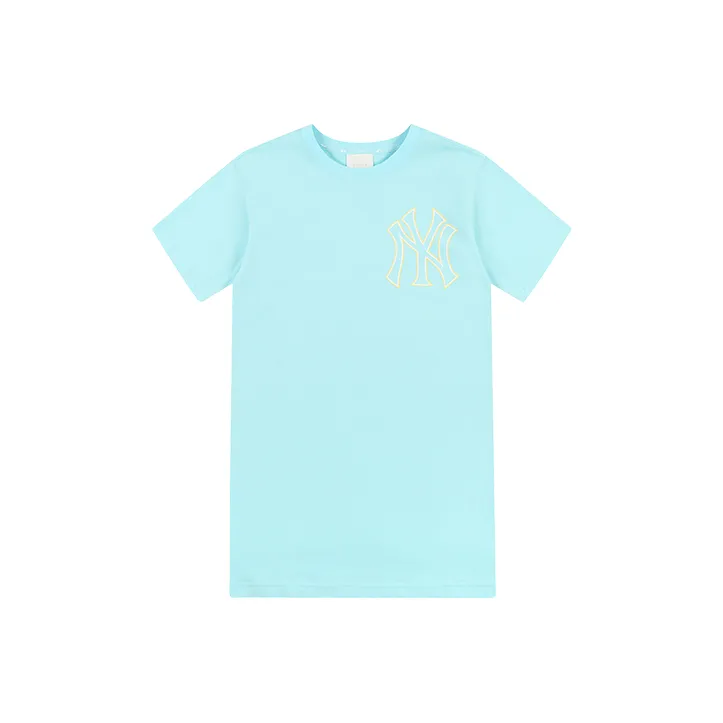 MLB Short Sleeved Dresses Women's Sky Blue