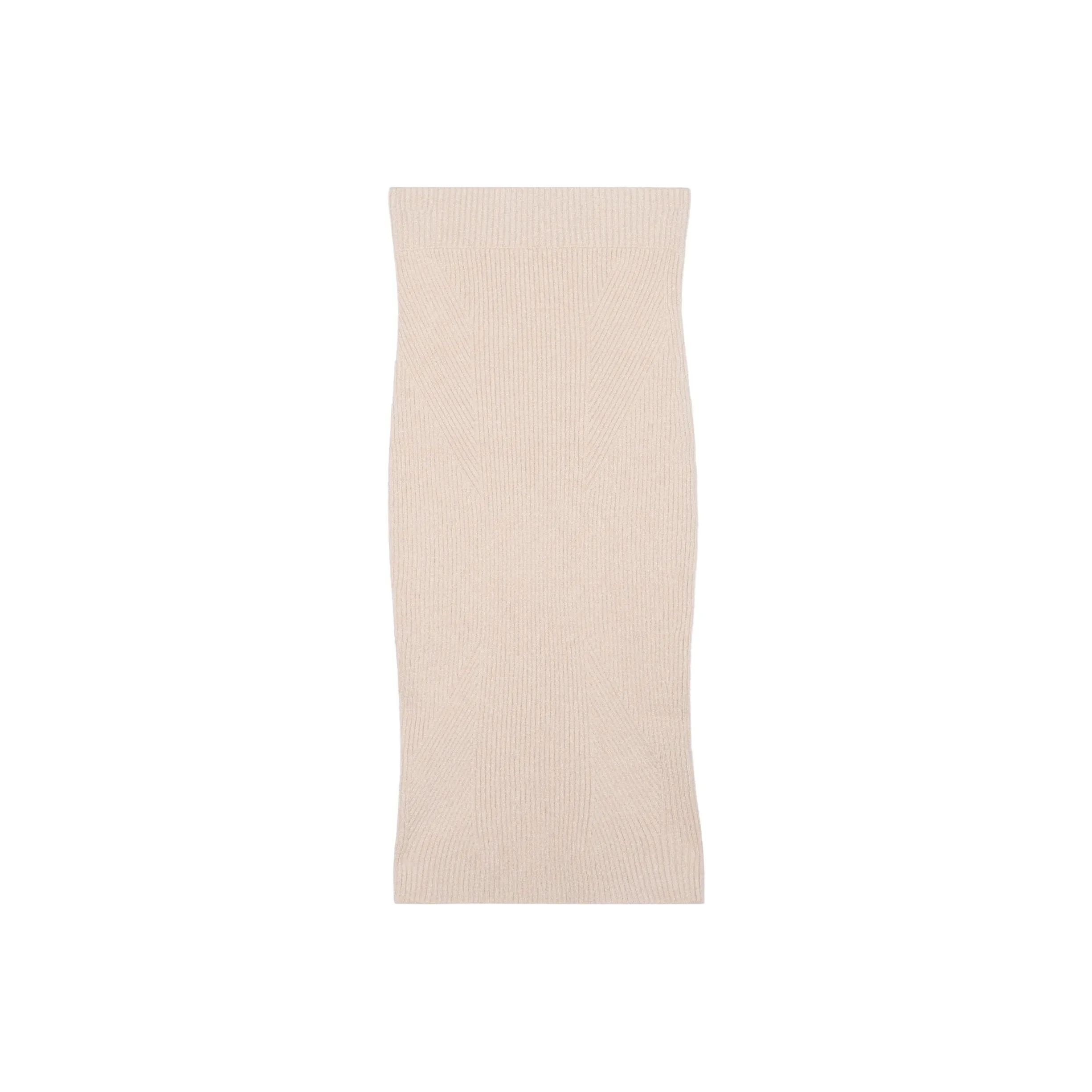 Burberry Knit Long Skirts Women's Light Brown