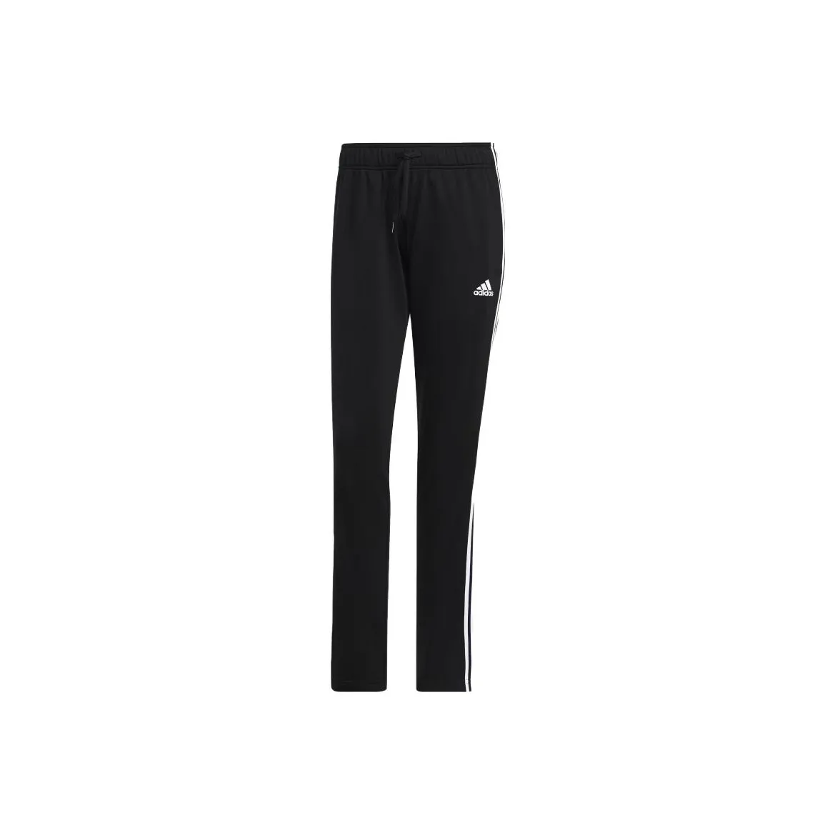 Adidas Women's Essentials Warm 3 Stripes Track Tracksuit Bottoms Black