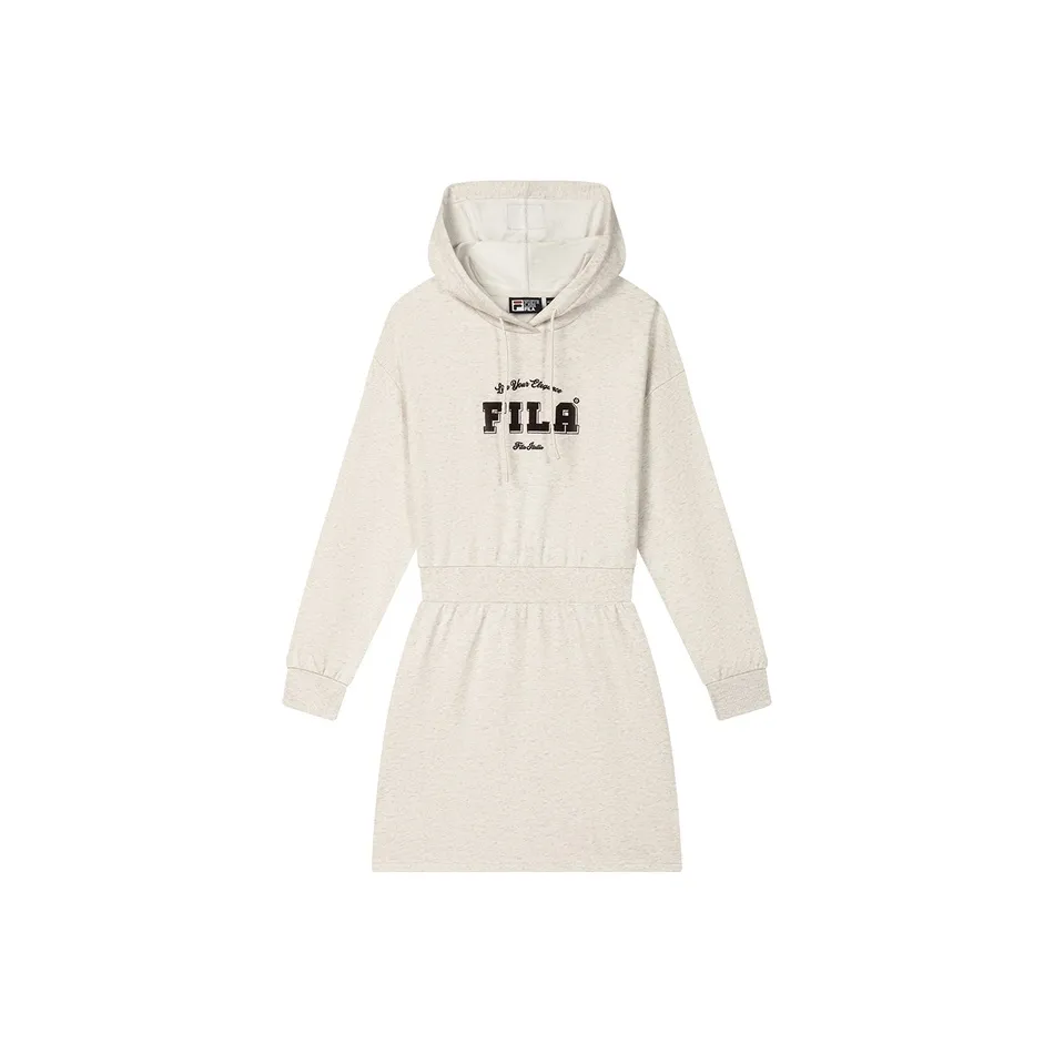 FILA Long Sleeved Dresses Women's Cheese Heather Gray