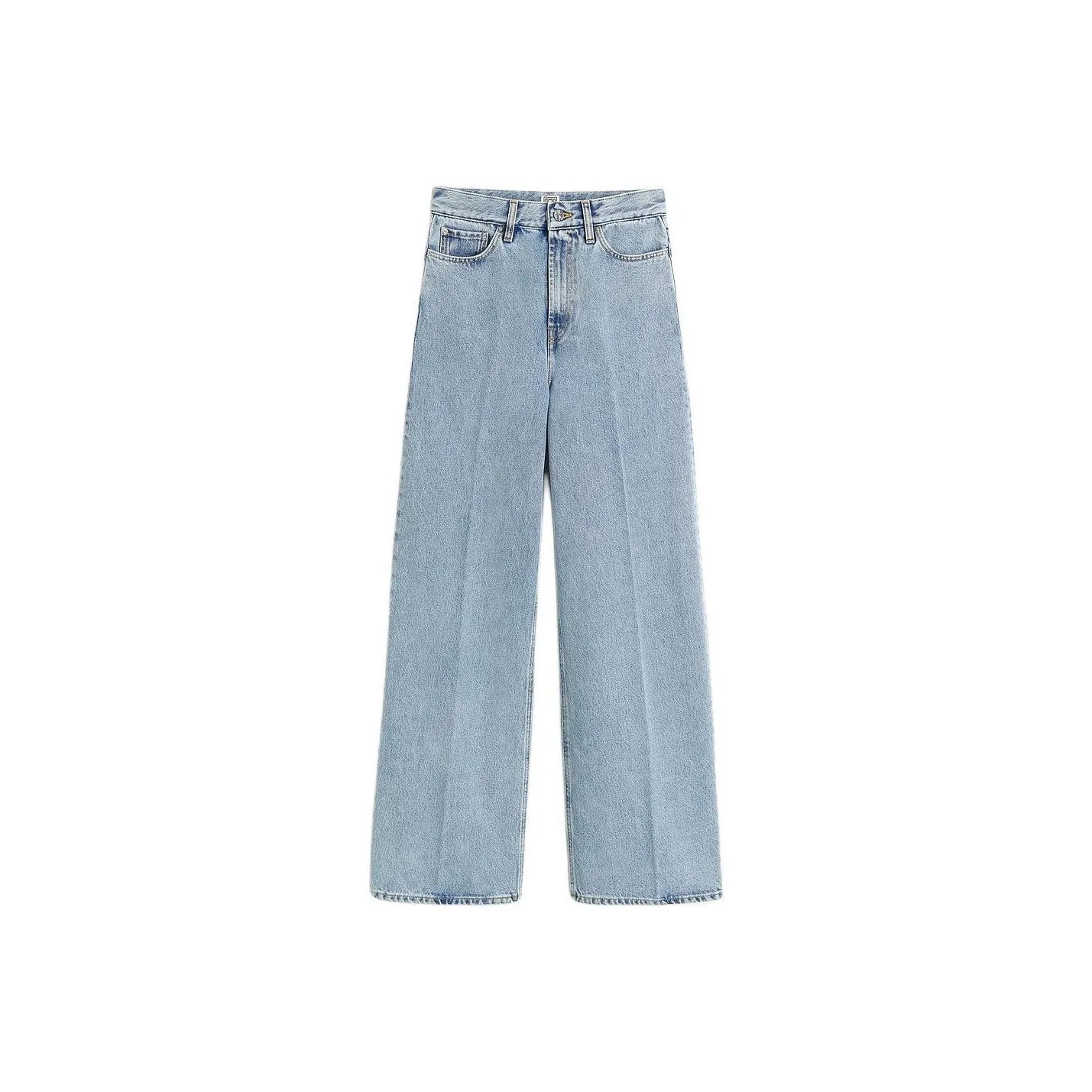 Totême High Waisted Straight Leg Jeans
