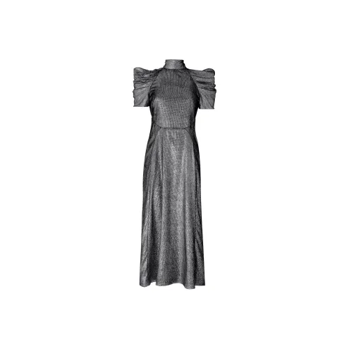 Temperley London Silver Женские Короткие Платья с Рукавами