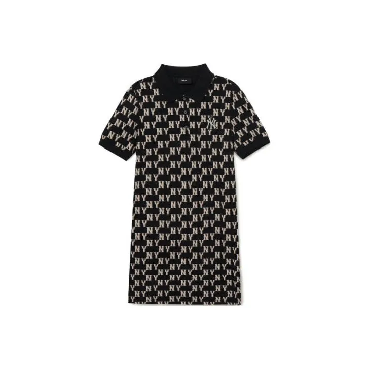 MLB Short Sleeved Dress Women's Black
