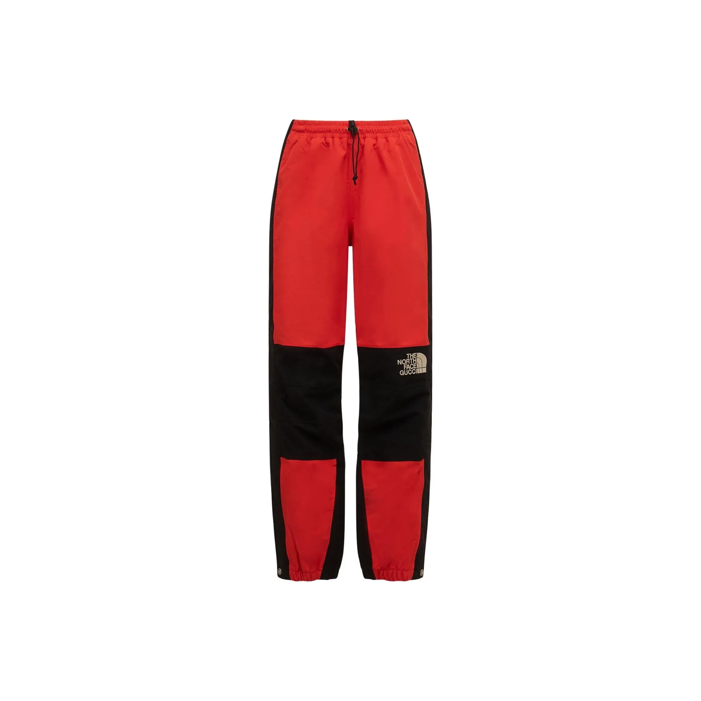 GUCCI x THE NORTH FACE Knitted Sports Pants Women's Red