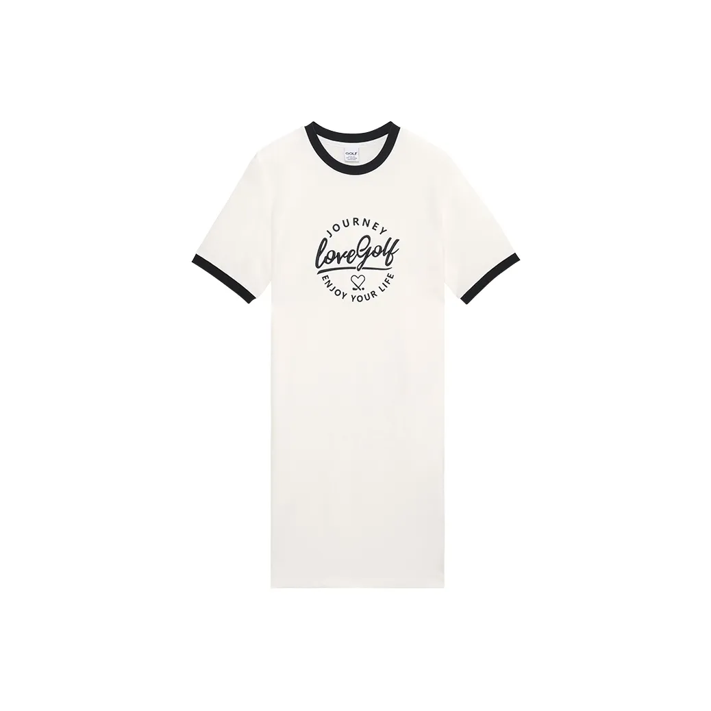 GOLF Short Sleeved Dresses Women's White