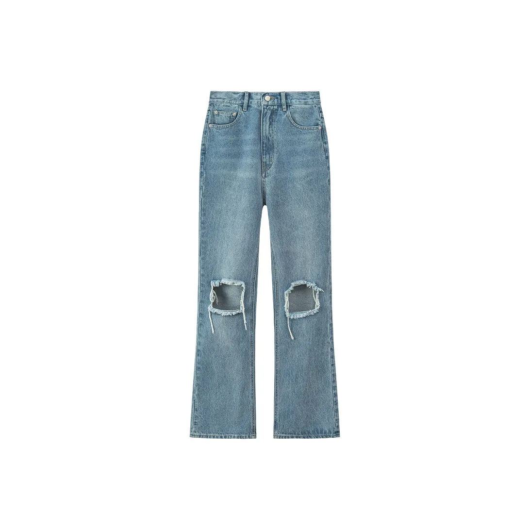 CHUU Ripped Pants Jeans Women's