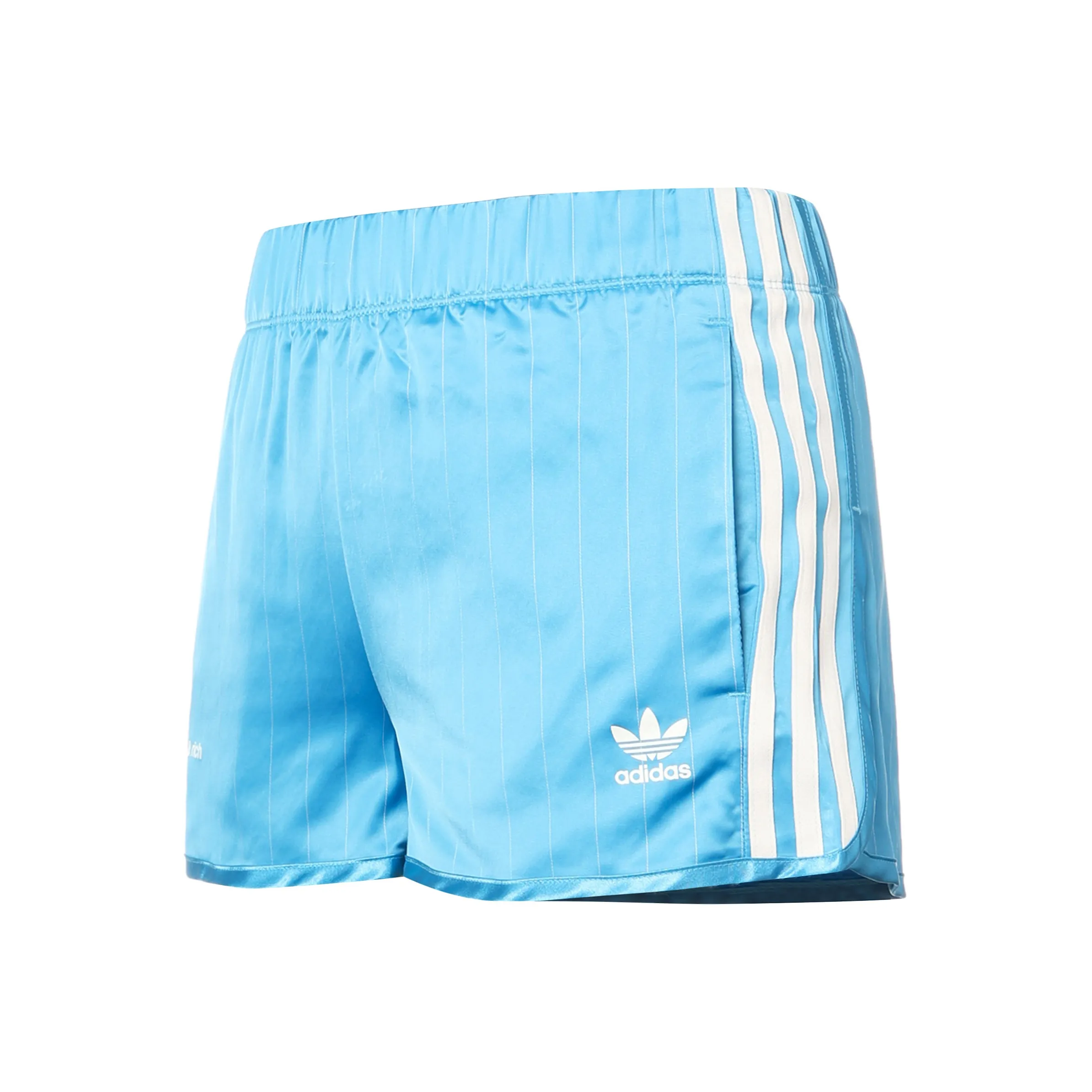 Adidas Originals X Sporty & Rich Track Shorts Baby Blue/Cream