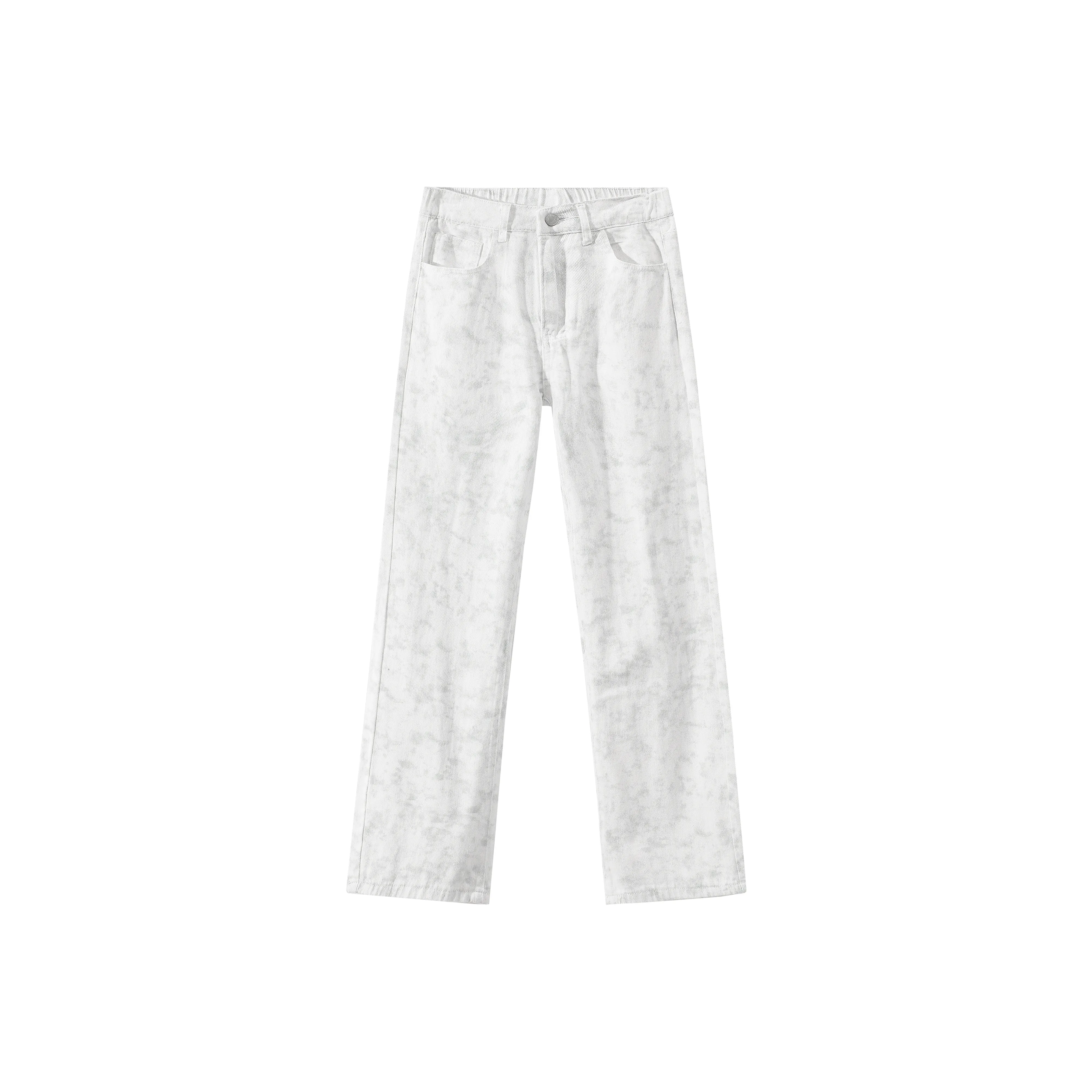 TEN MIRO Белые Унисекс Джинсы