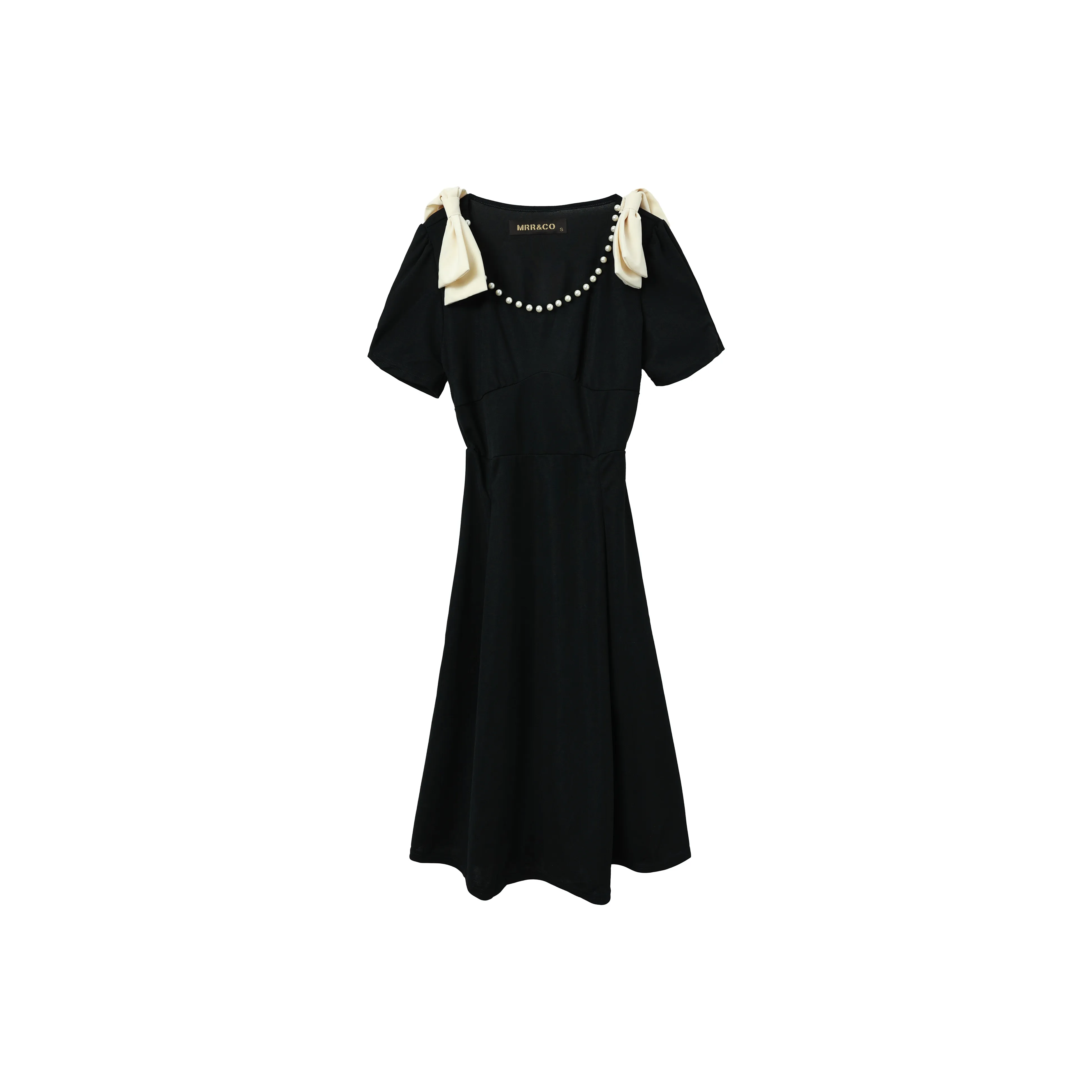 EIDOLON GRAIN Short Sleeved Dress Women's Black