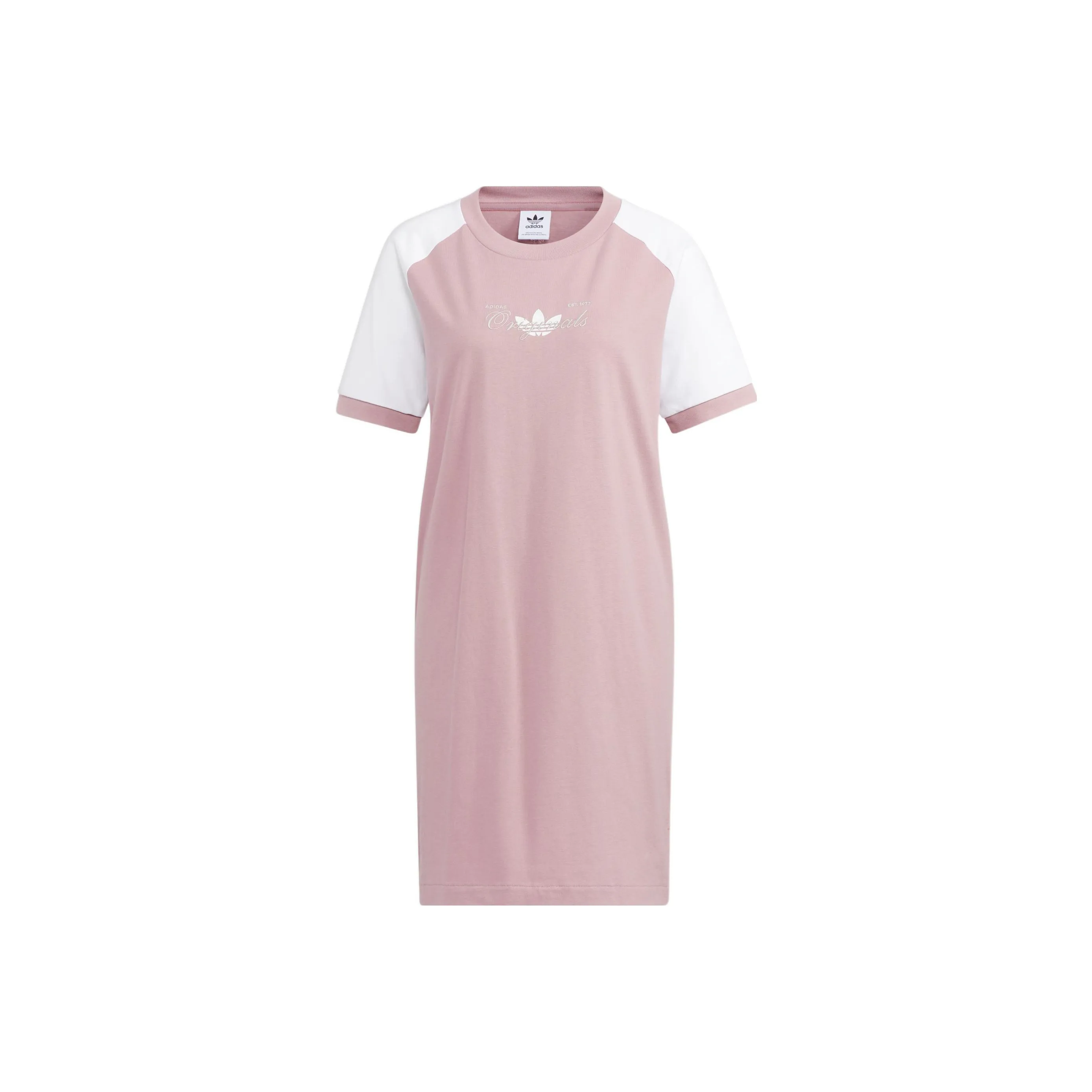 Adidas Originals Short Sleeved Dresses Women's Purple Pink