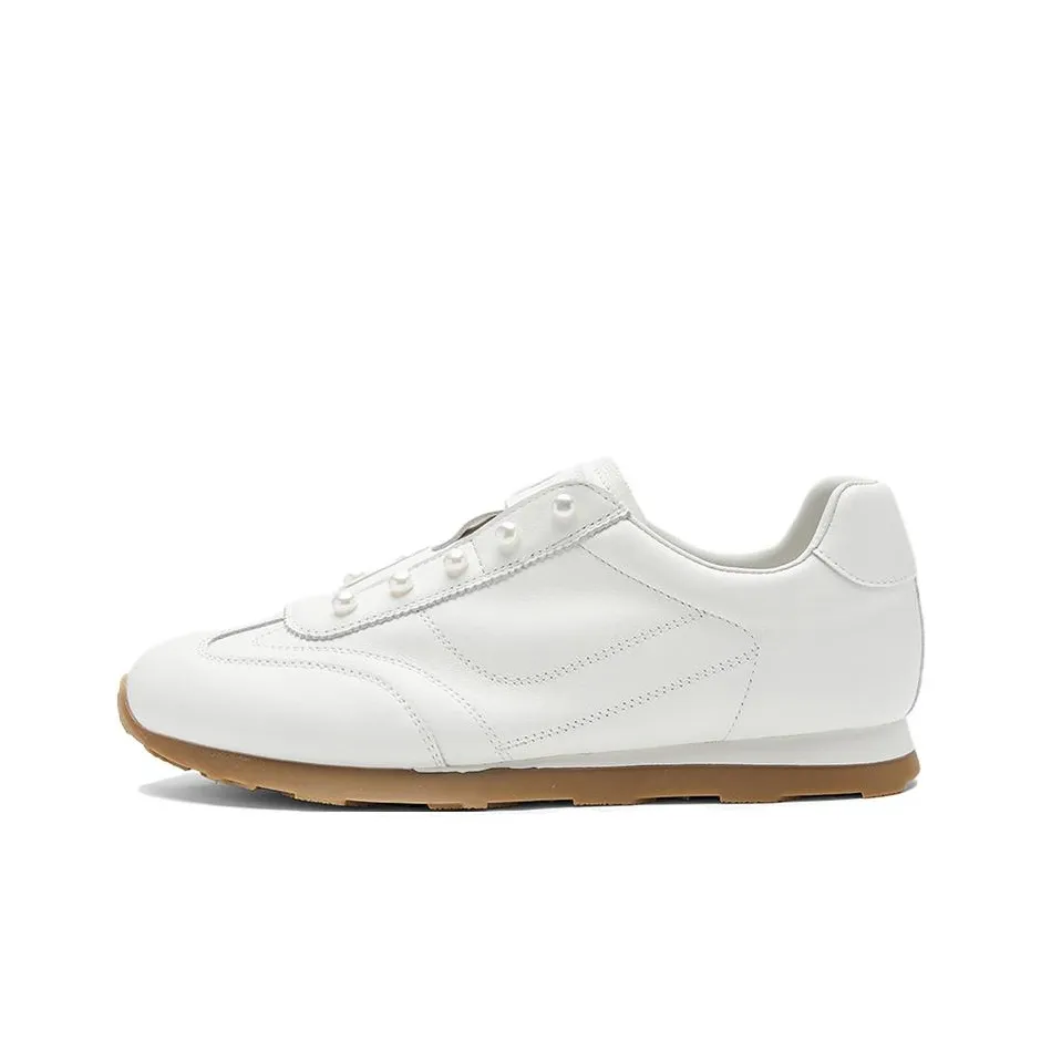 NINE WEST Low Top Casual Shoes Women's Ecru
