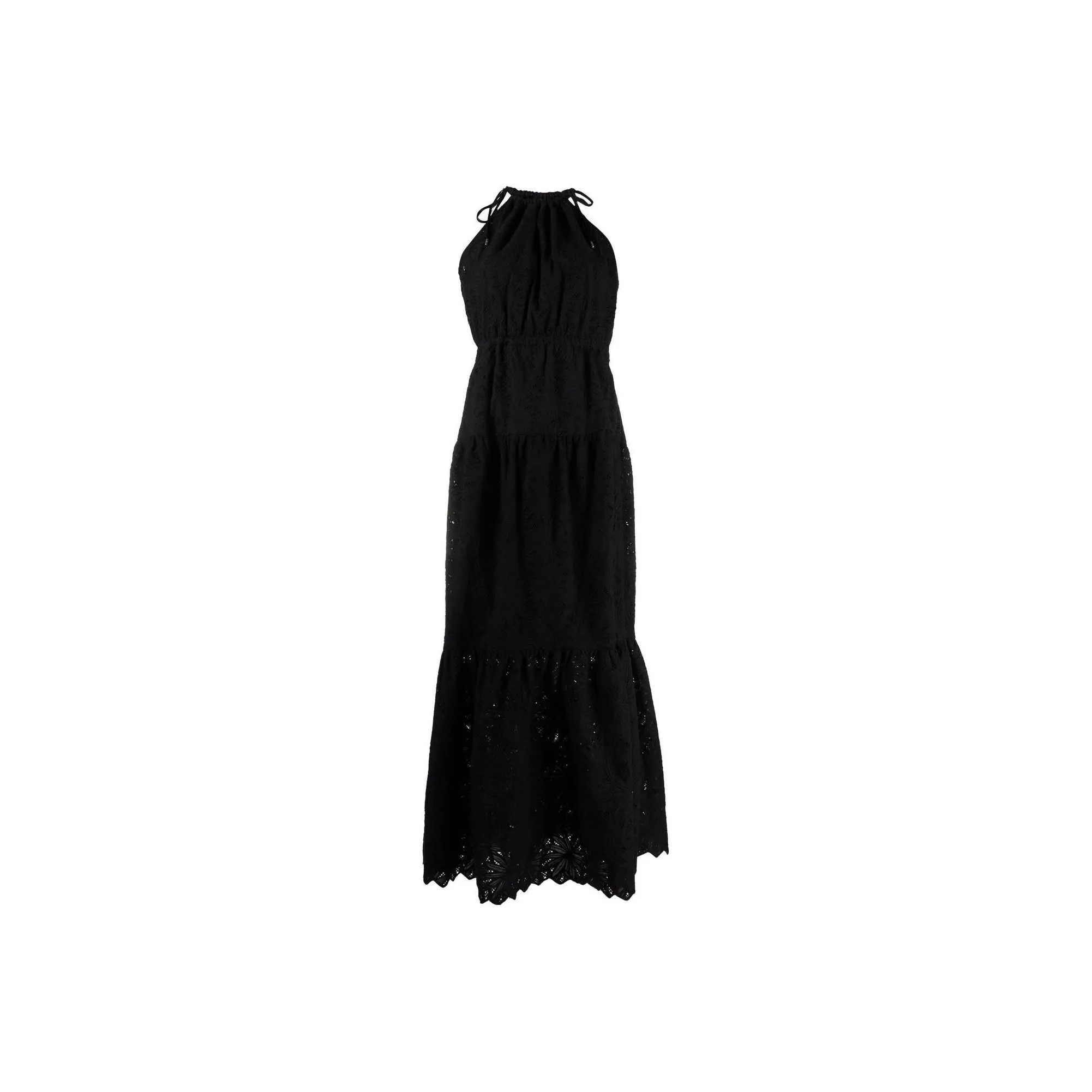 MICHAEL KORS Embroidered Cotton Maxi Dress