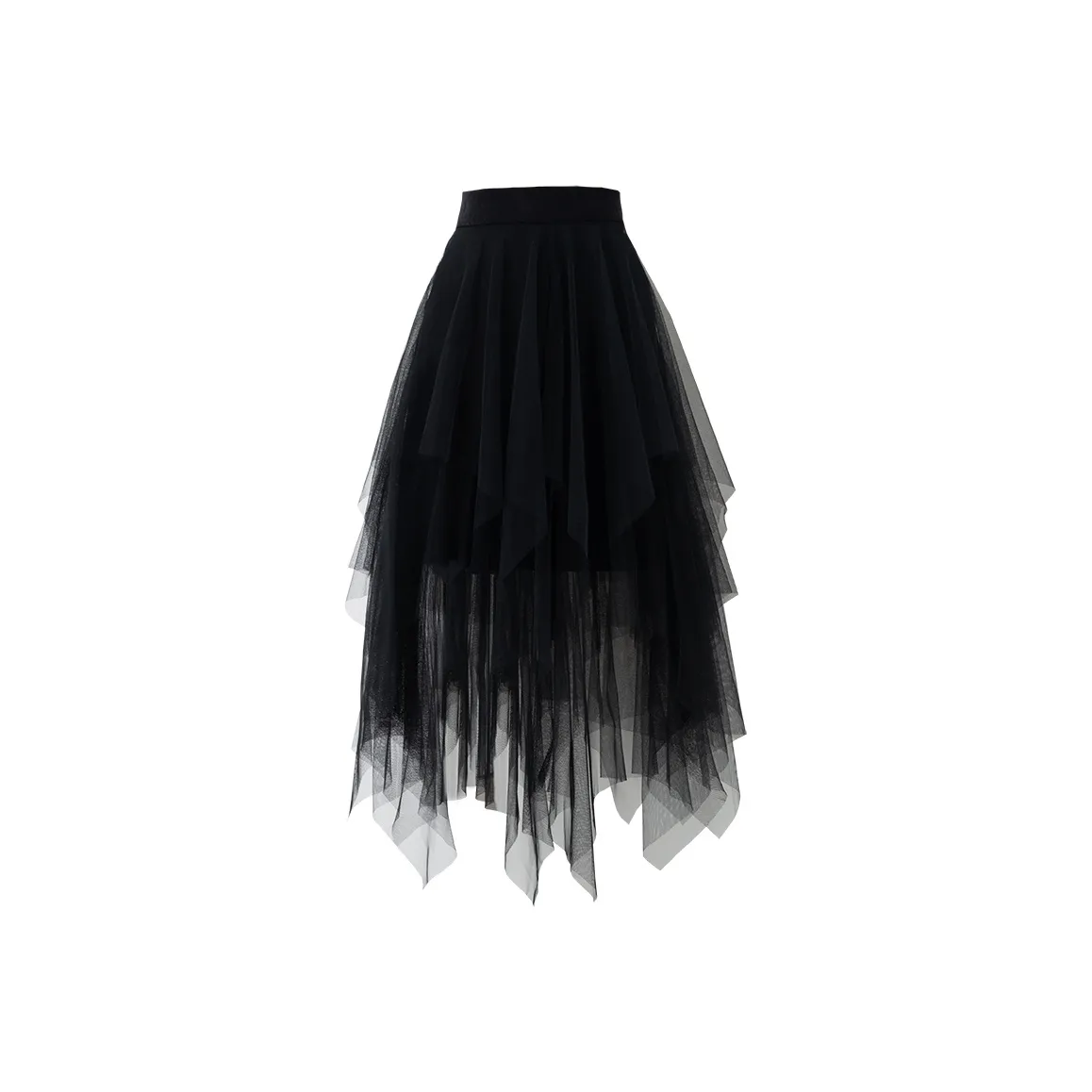 SOON FLOWER KNIT Длинная Юбка Женская Черная