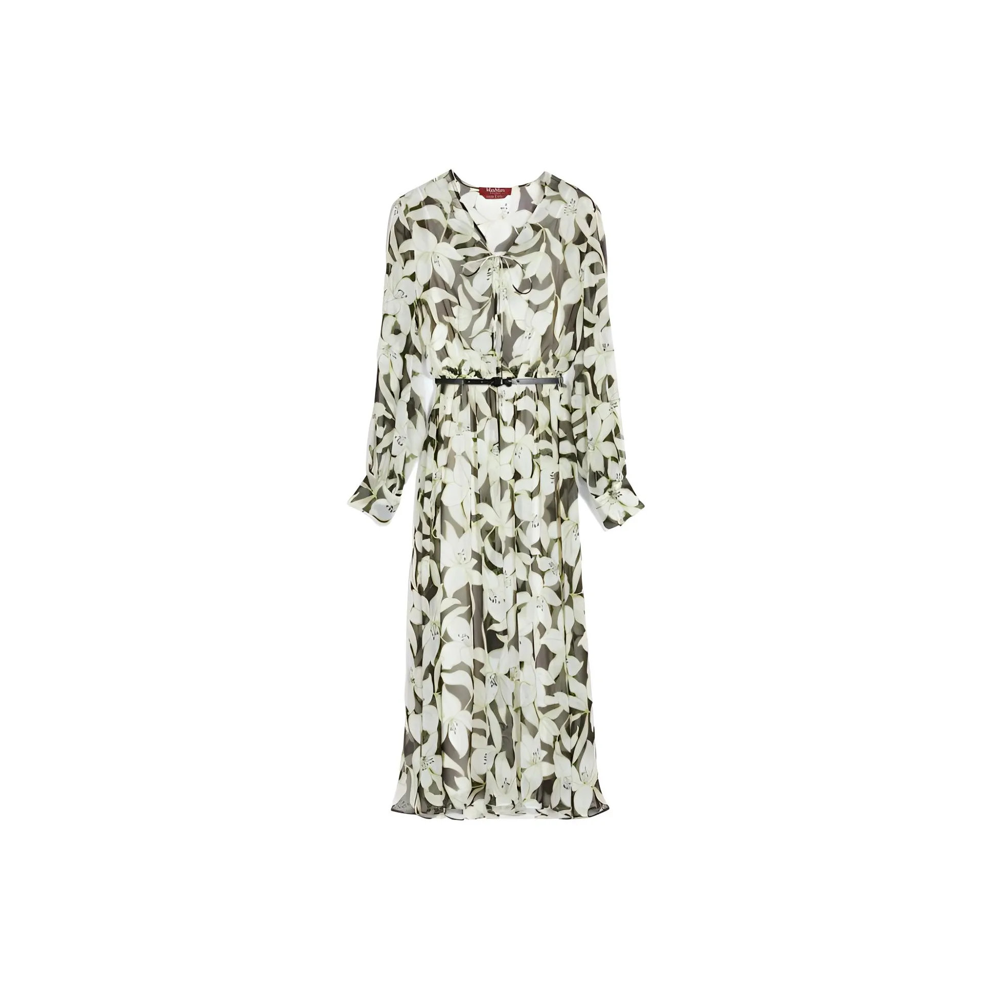 MaxMara Studio Long Sleeved Dress Women's Turquoise