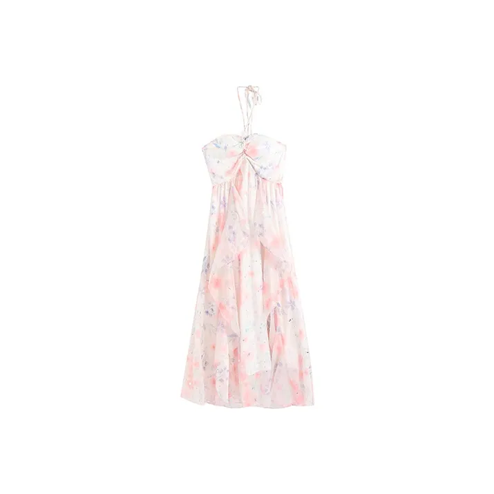 TWOPLUMGIRLS Slip Платье Женское Радужное