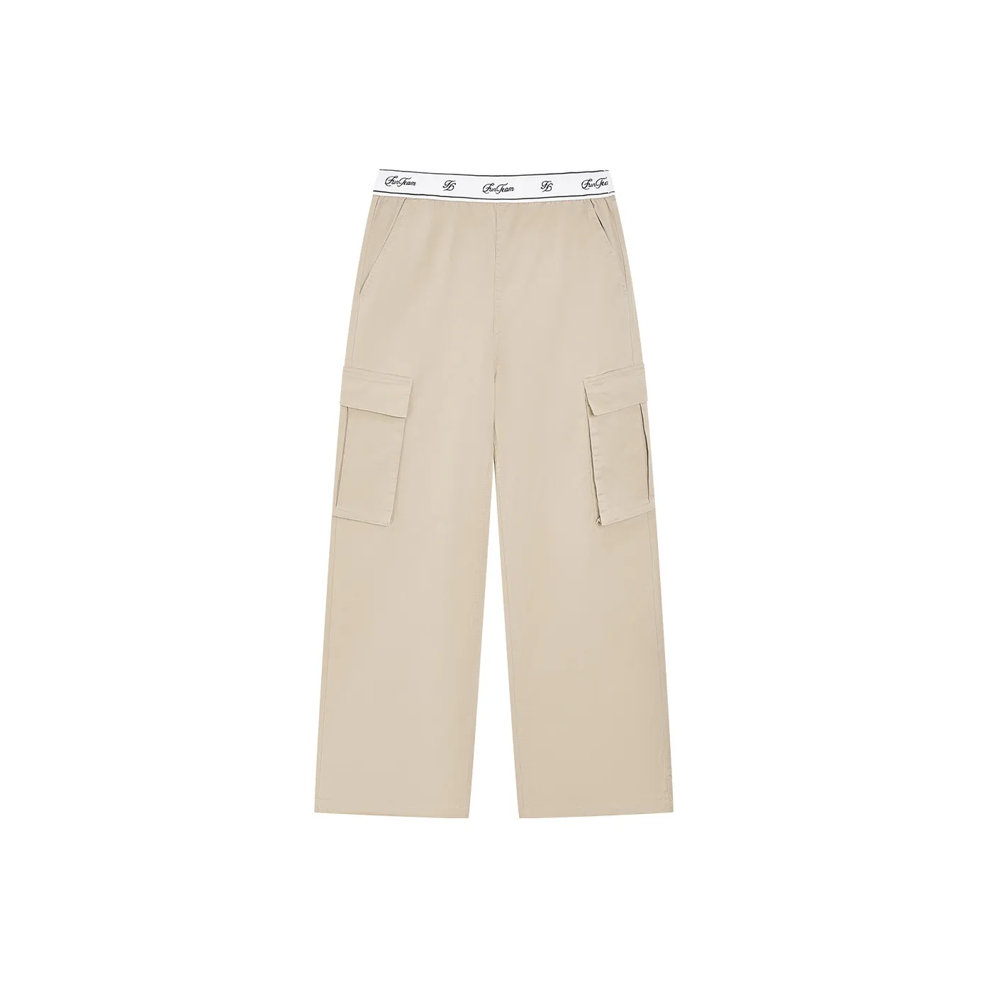 FUN SS25 Повседневные брюки Женские Хаки