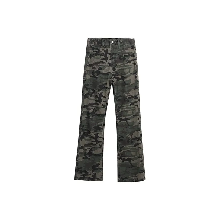 WOWI Женские джинсы с камуфляжным принтом