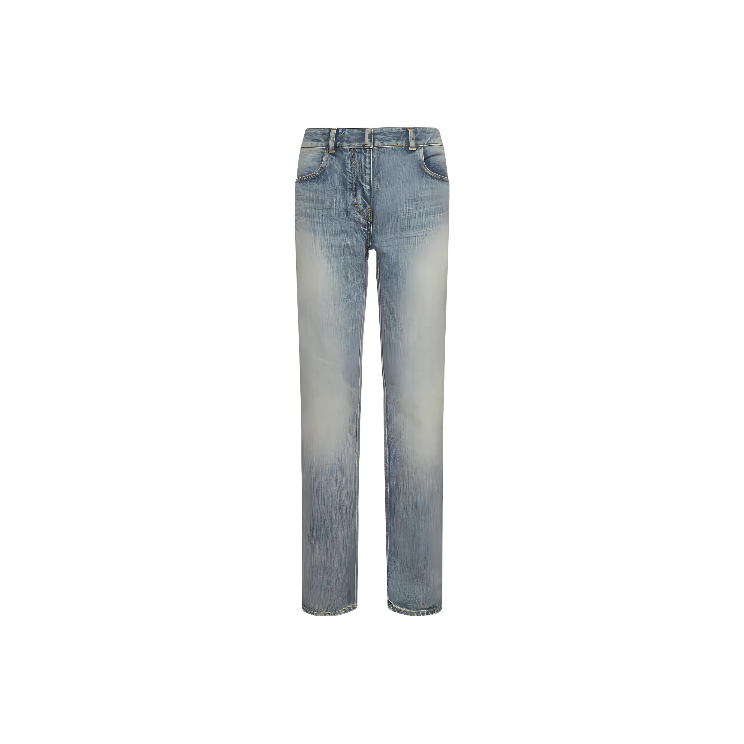 Givenchy Vintage Effect Straight Jeans