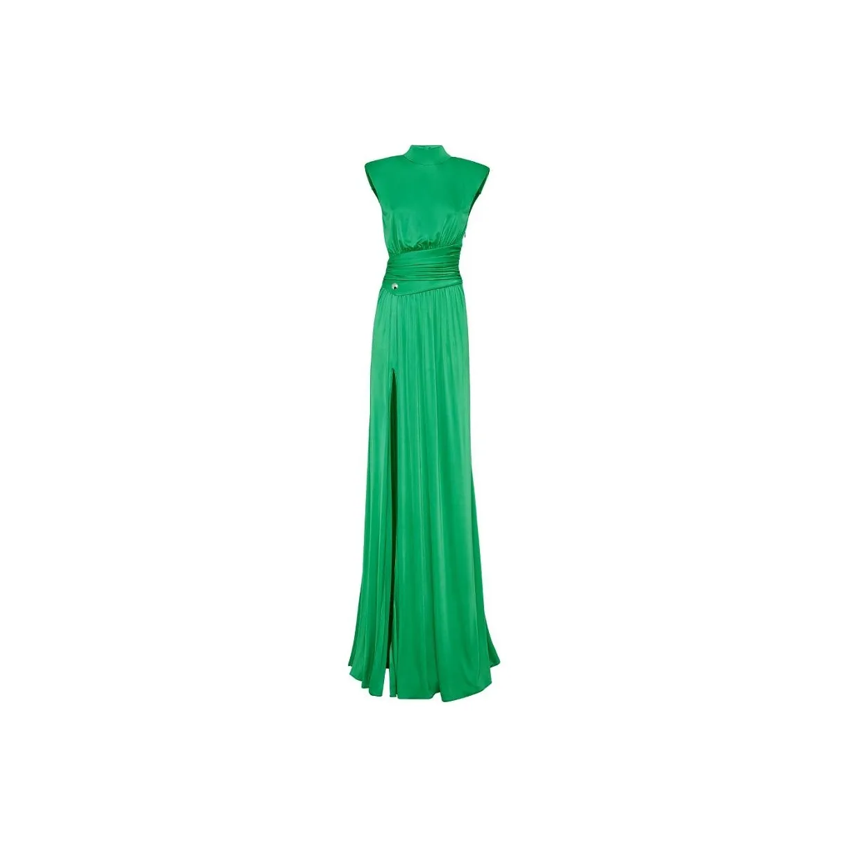 PHILIPP PLEIN Ruched detail Satin Gown