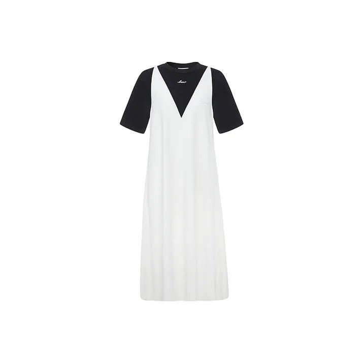 IMMI SS22 A-Line Skirt Dress White
